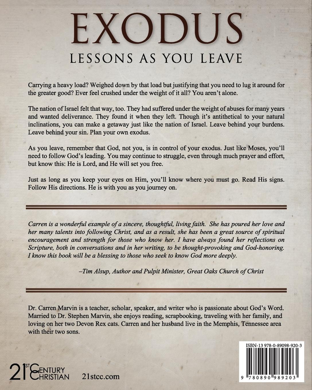 Rückseitencover Exodus