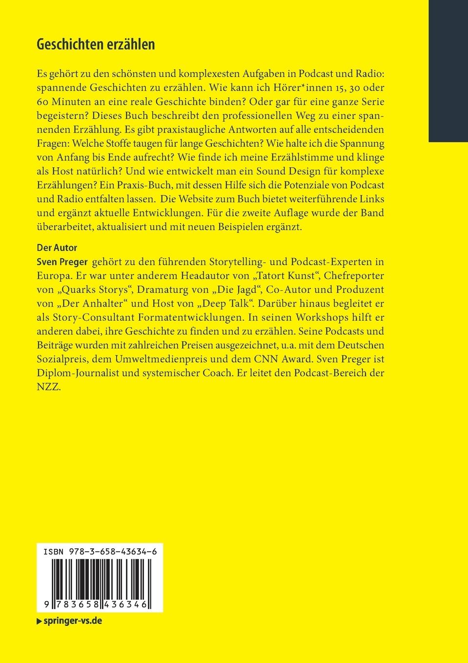 Rückseitencover Geschichten erzählen