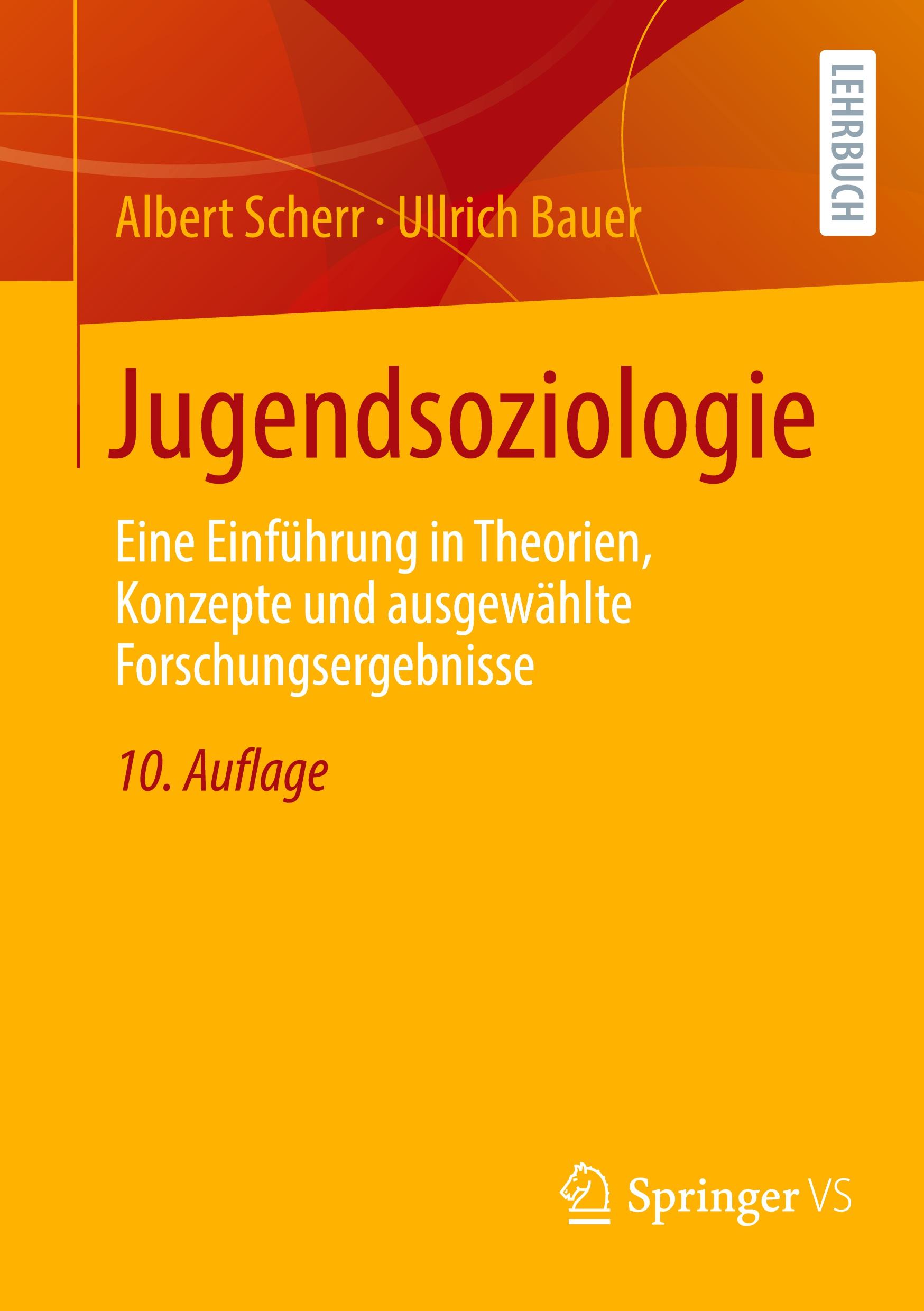 Vorderes Coverbild Jugendsoziologie