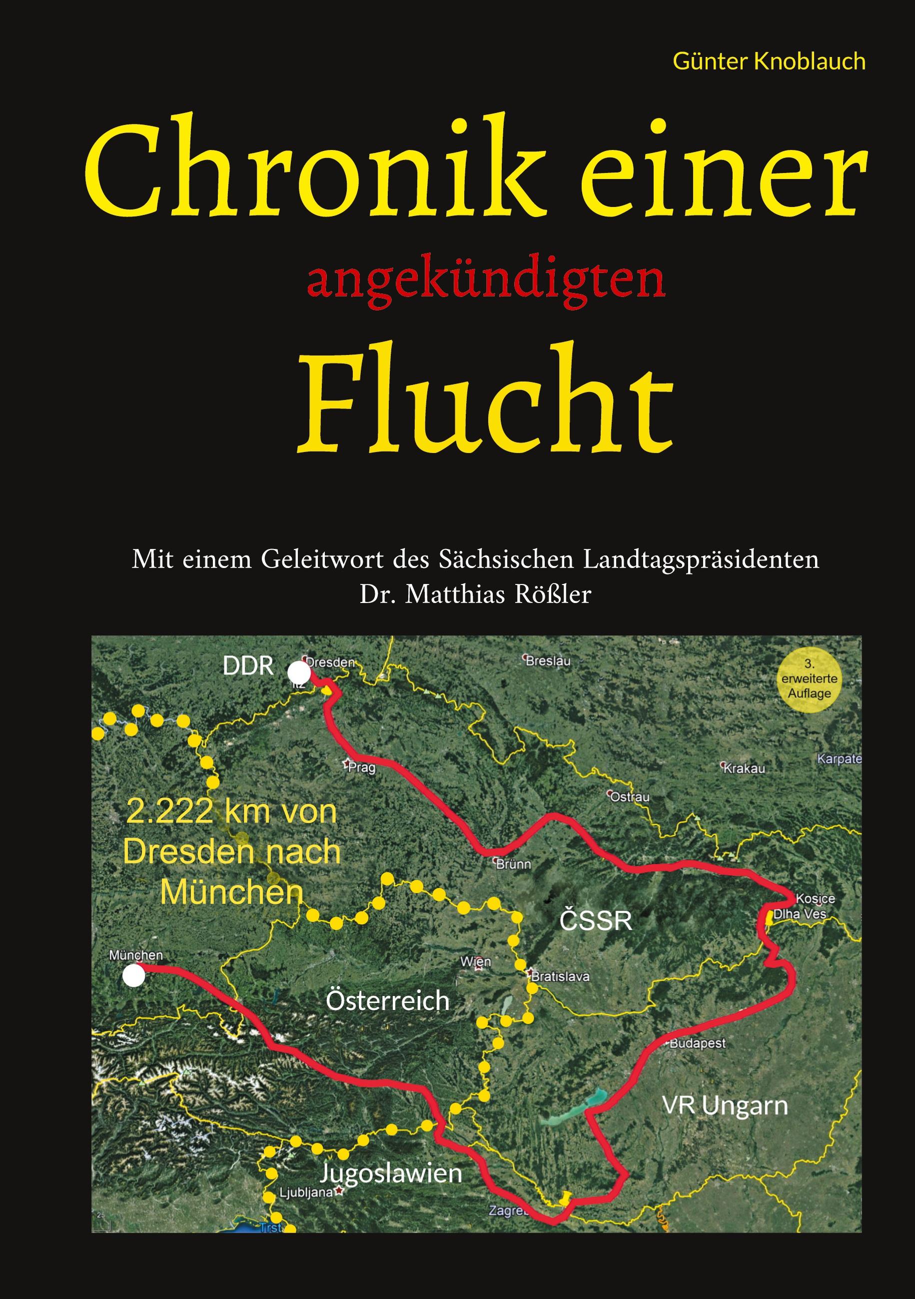 Vorderes Coverbild Chronik einer angekündigten Flucht