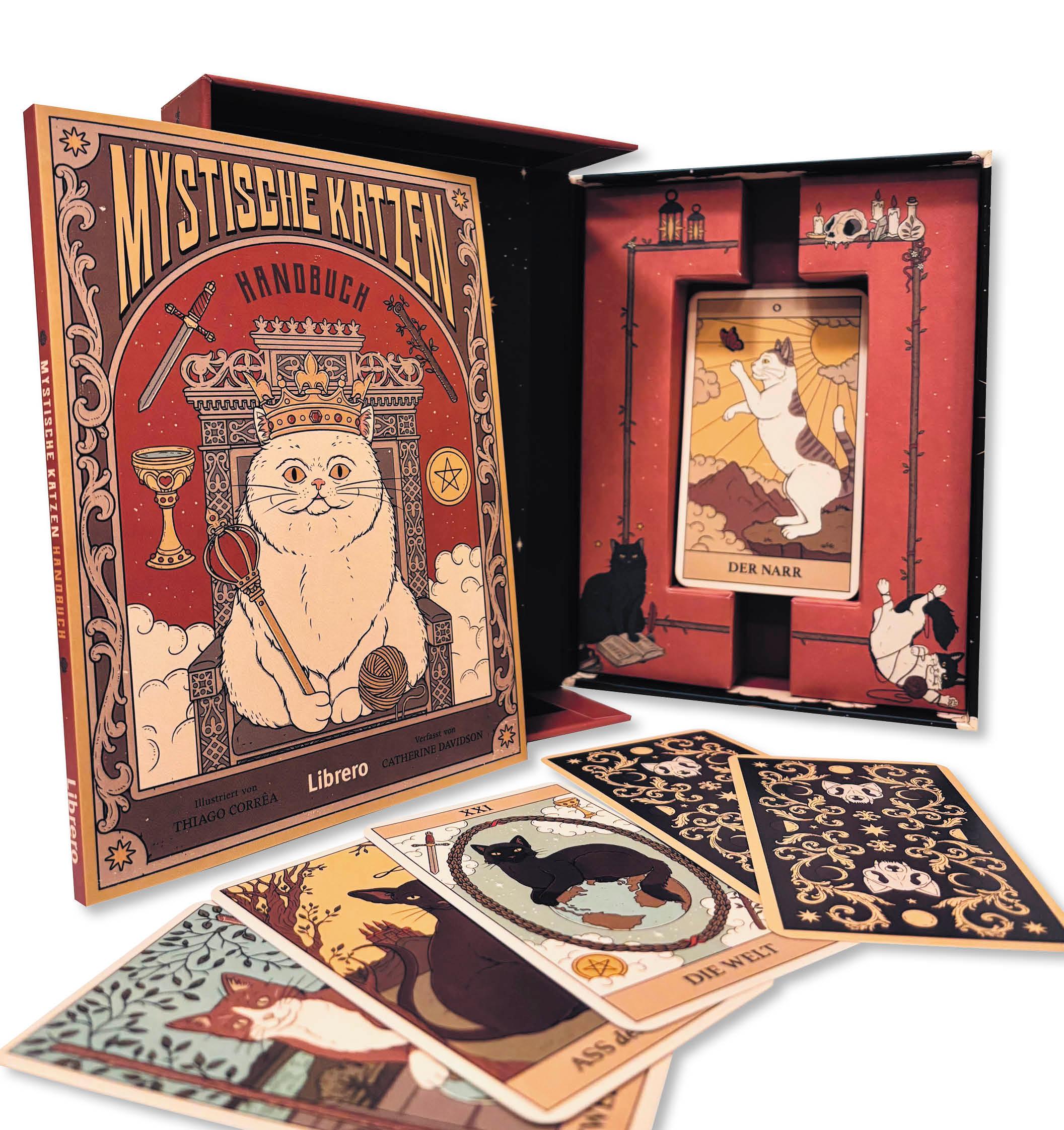 Beispielinhalt (Bild) Tarot Mystische Katzen