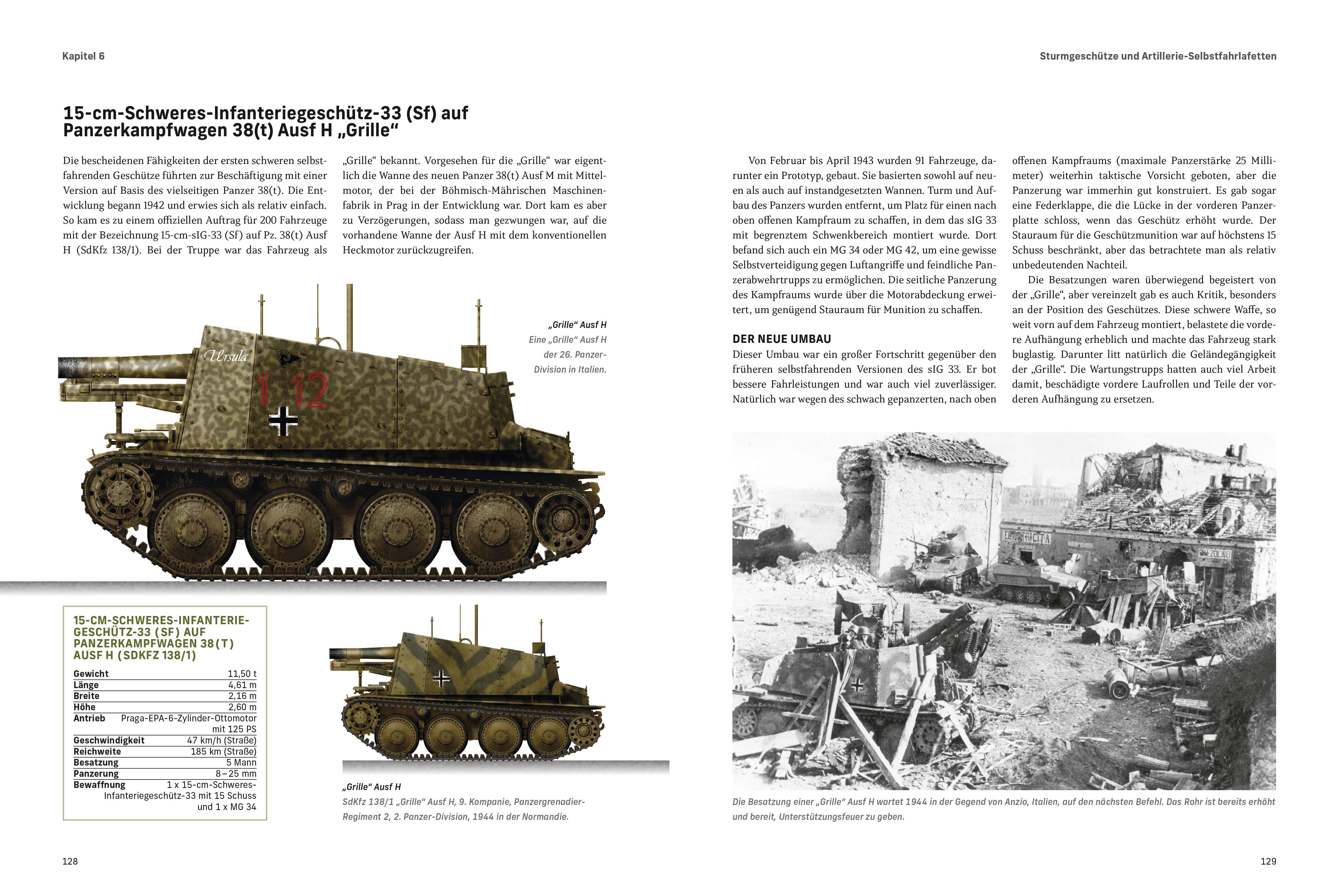 Beispielinhalt (Bild) Deutsche Panzer im Zweiten Weltkrieg