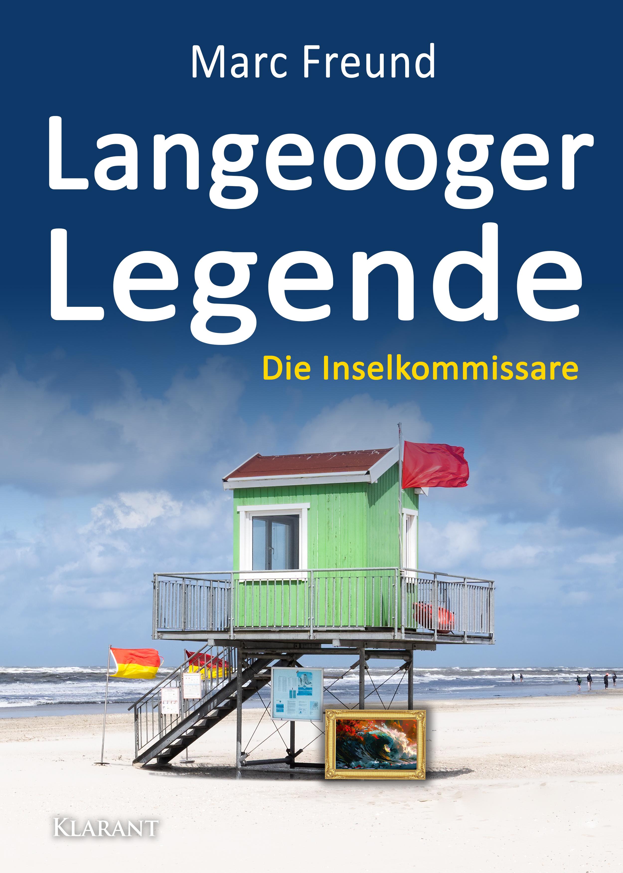 Vorderes Coverbild Langeooger Legende. Ostfrieslandkrimi
