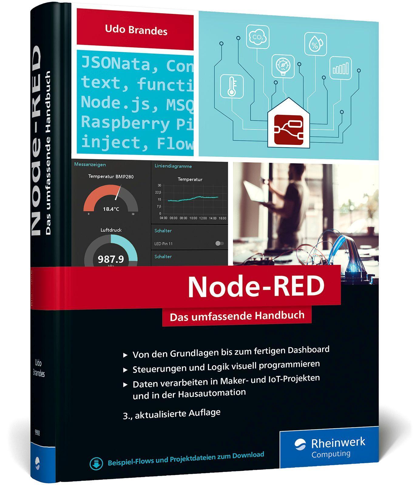 Vorderes Coverbild Node-RED