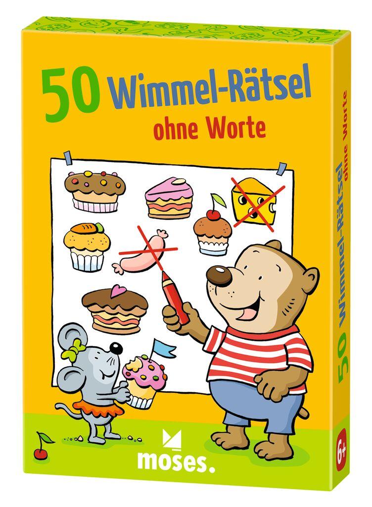 Vorderes Coverbild 50 Wimmel-Rätsel ohne Worte