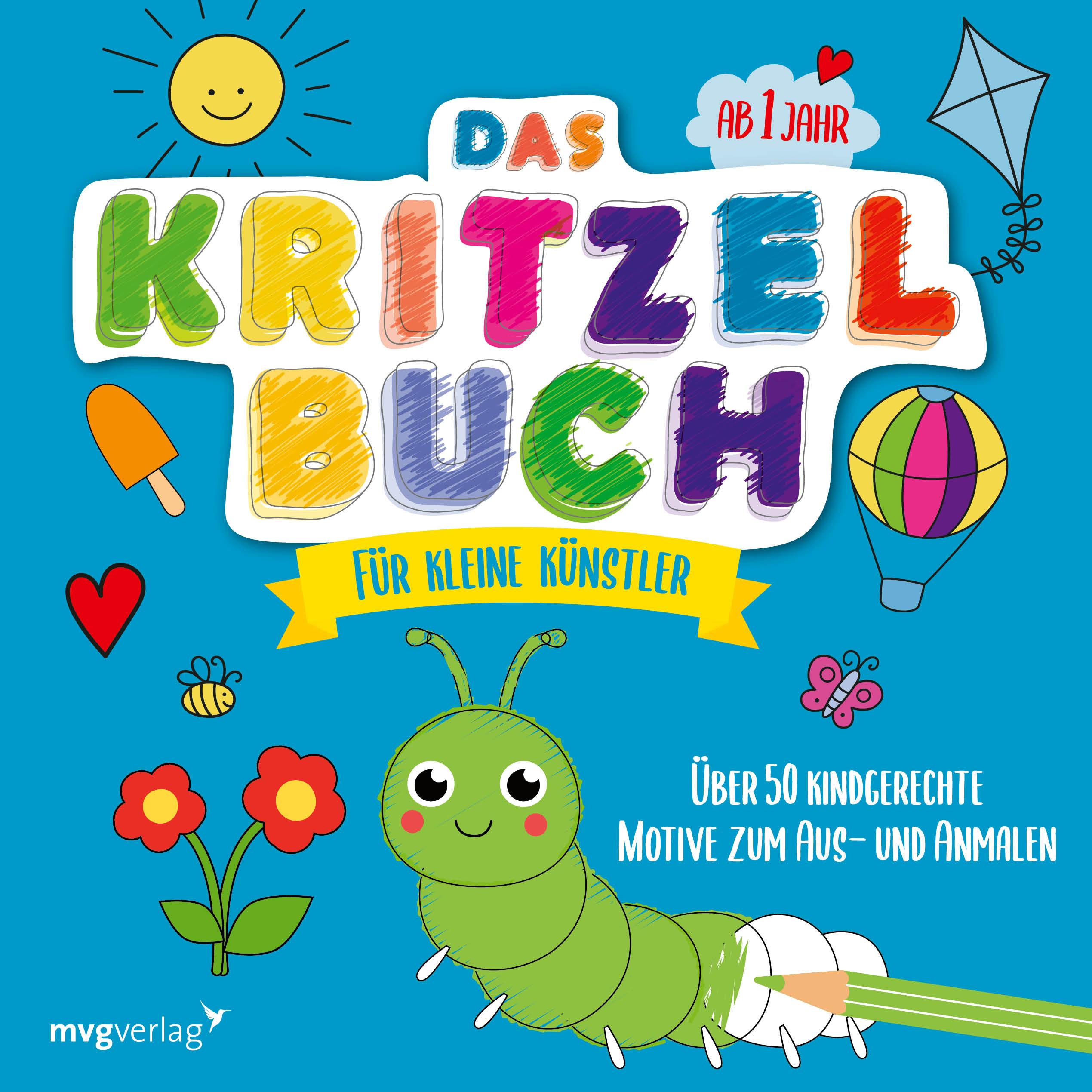 Vorderes Coverbild Das Kritzelbuch für kleine Künstler ab 1 Jahr