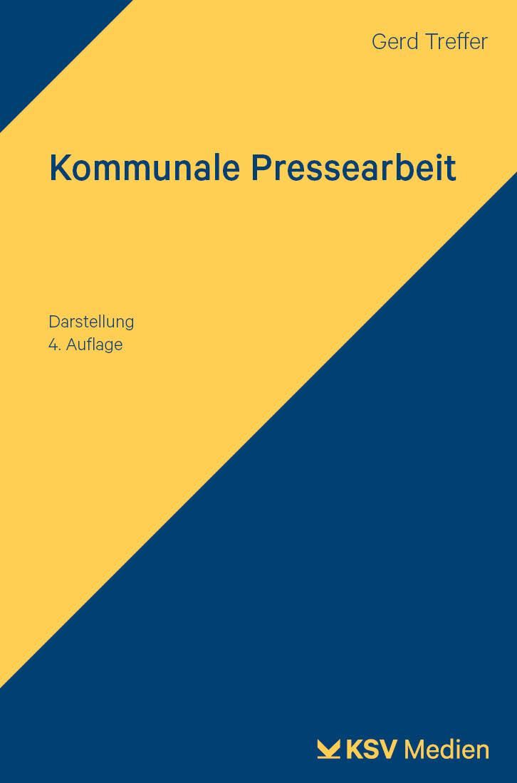 Vorderes Coverbild Kommunale Pressearbeit