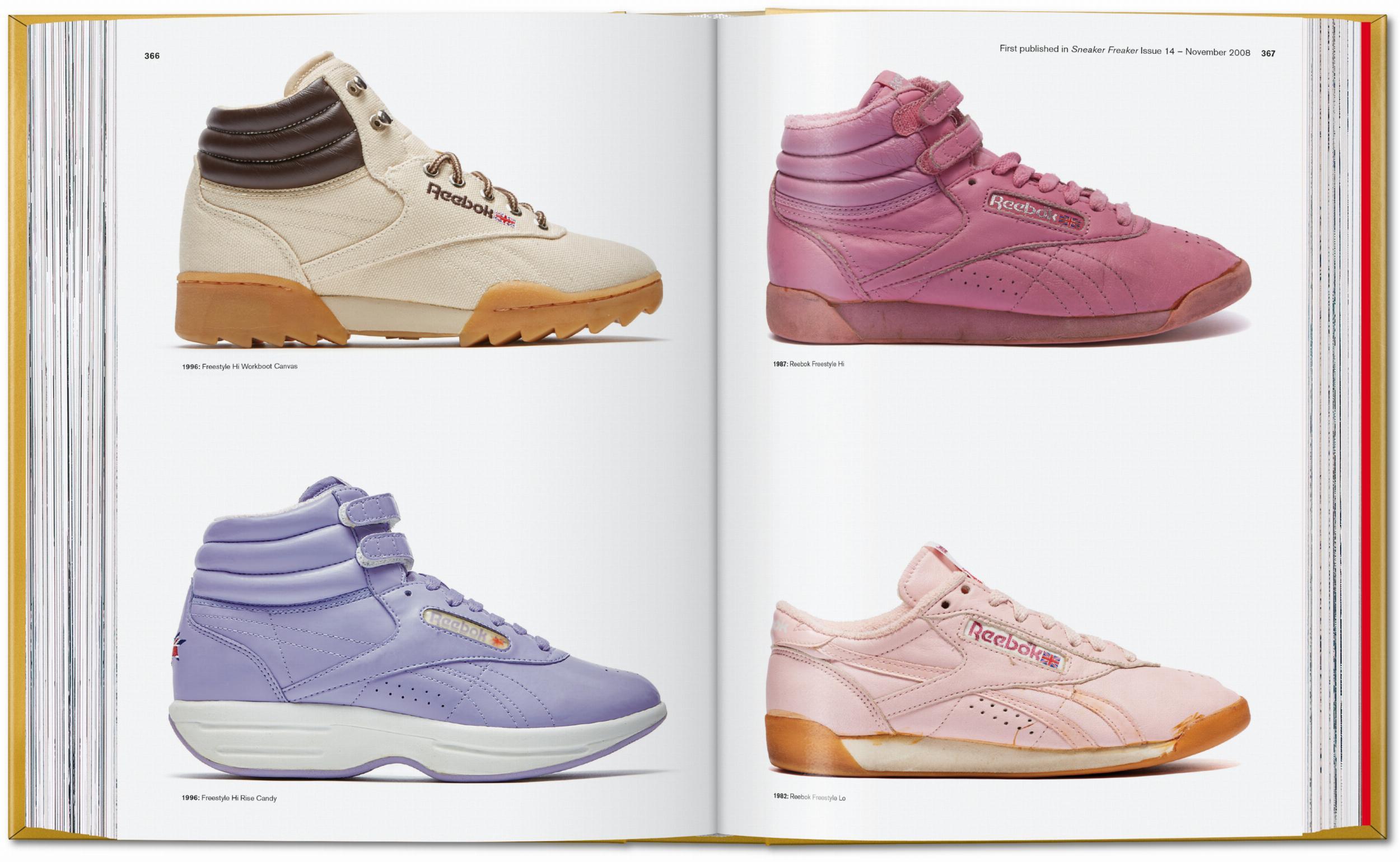 Beispielinhalt (Bild) Sneaker Freaker. The Ultimate Sneaker Book. 45th Ed.