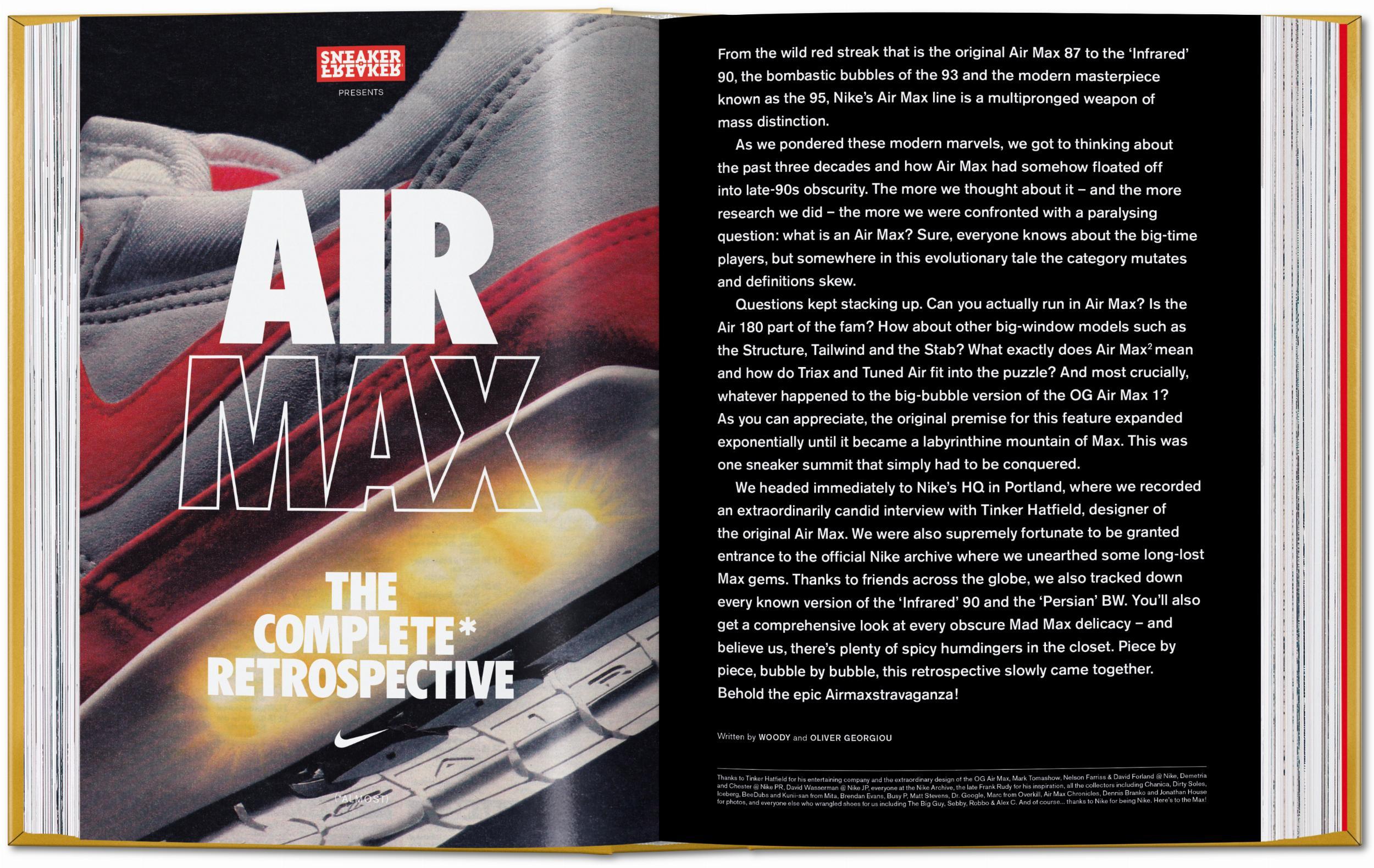 Beispielinhalt (Bild) Sneaker Freaker. The Ultimate Sneaker Book. 45th Ed.