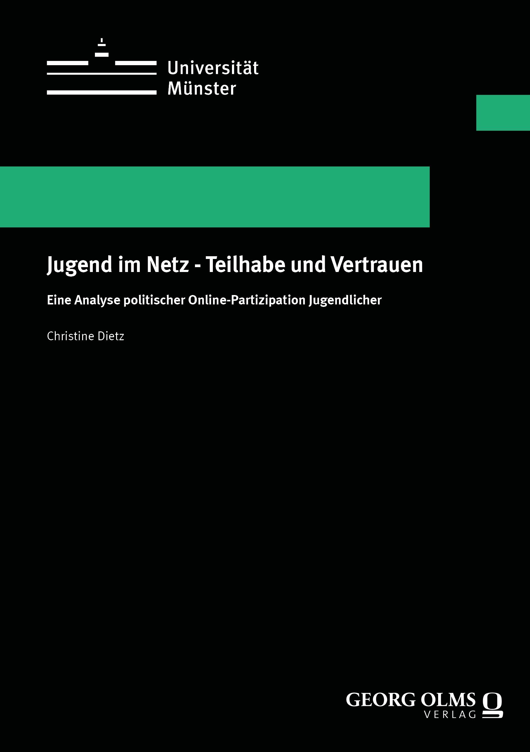 Vorderes Coverbild Jugend im Netz - Teilhabe und Vertrauen