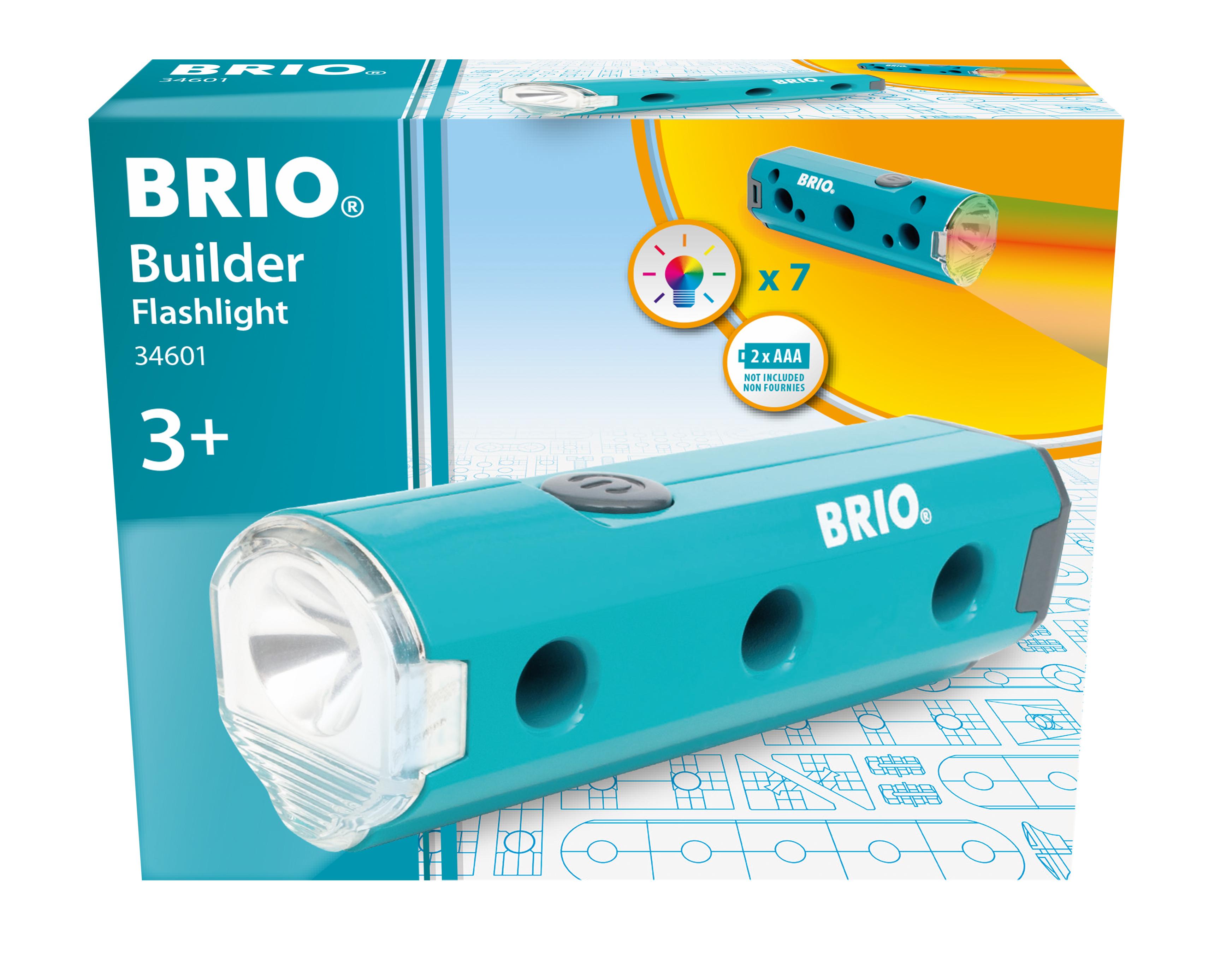 Vorderes Coverbild BRIO Builder - 34601 Taschenlampe | Entwicklungsförderndes Konstruktionsspielzeug für Kinder ab 3 Jahren