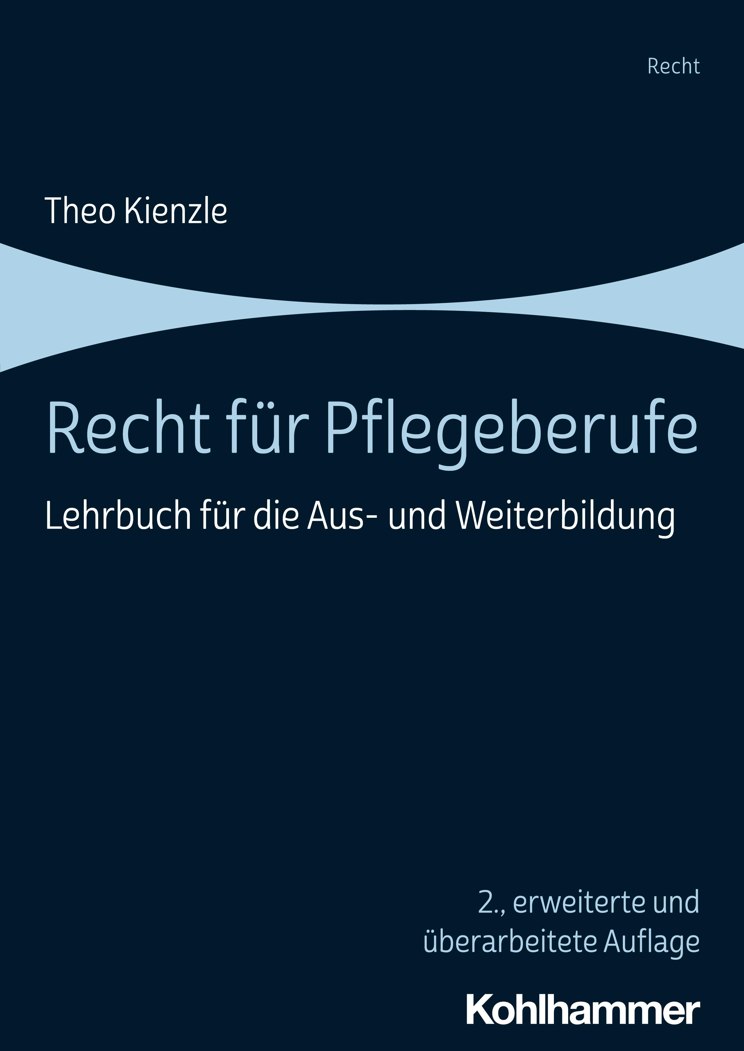 Vorderes Coverbild Recht für Pflegeberufe