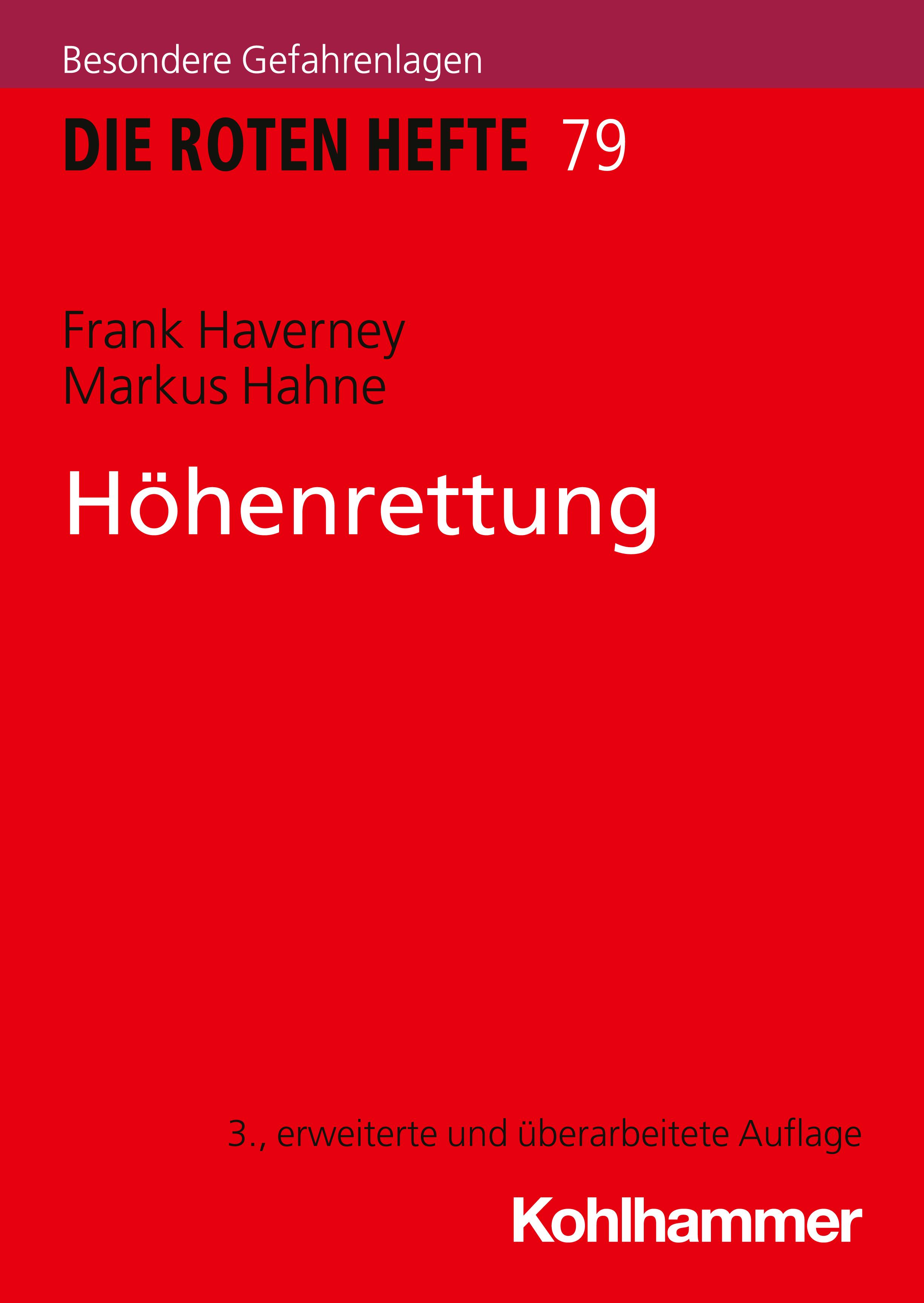 Vorderes Coverbild Höhenrettung