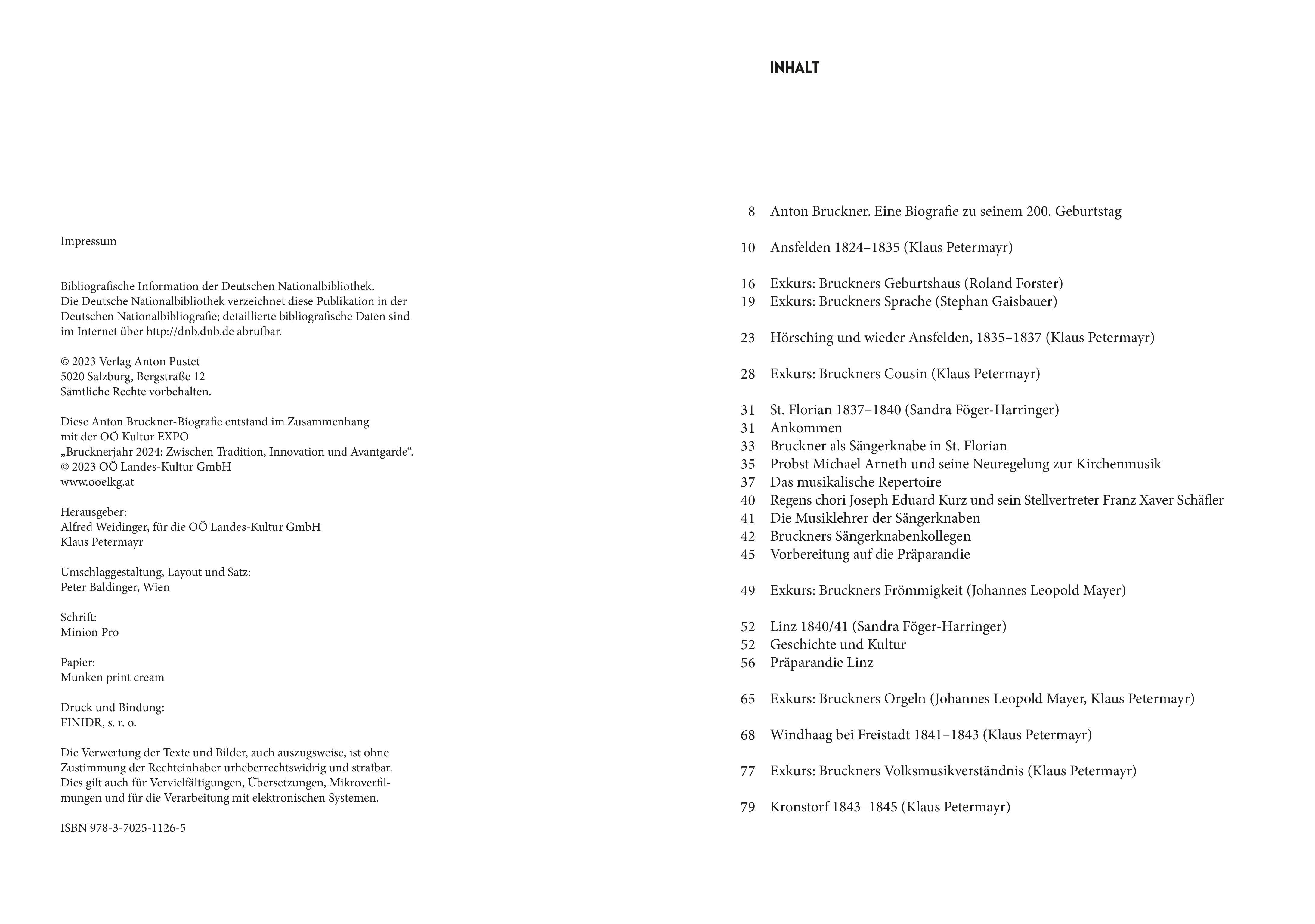 Beispielinhalt (Bild) Anton Bruckner