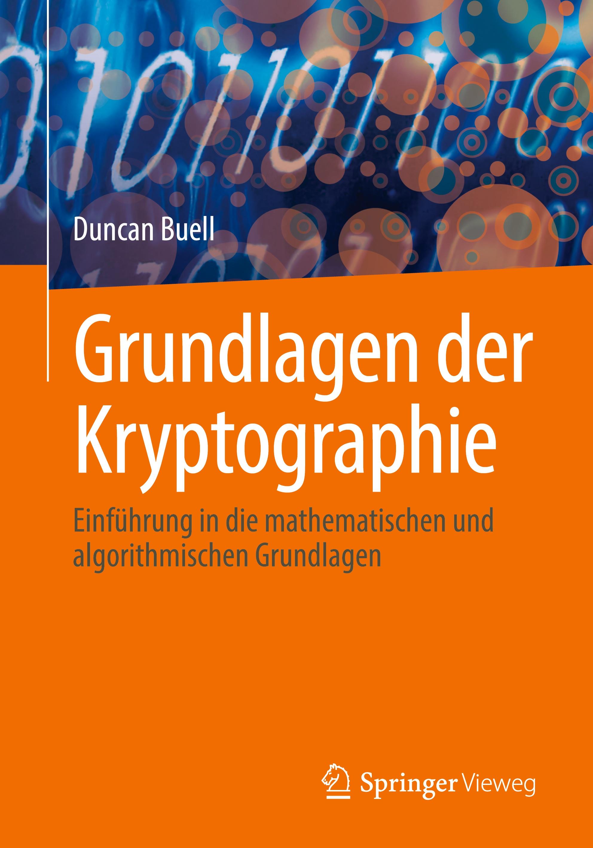 Vorderes Coverbild Grundlagen der Kryptographie