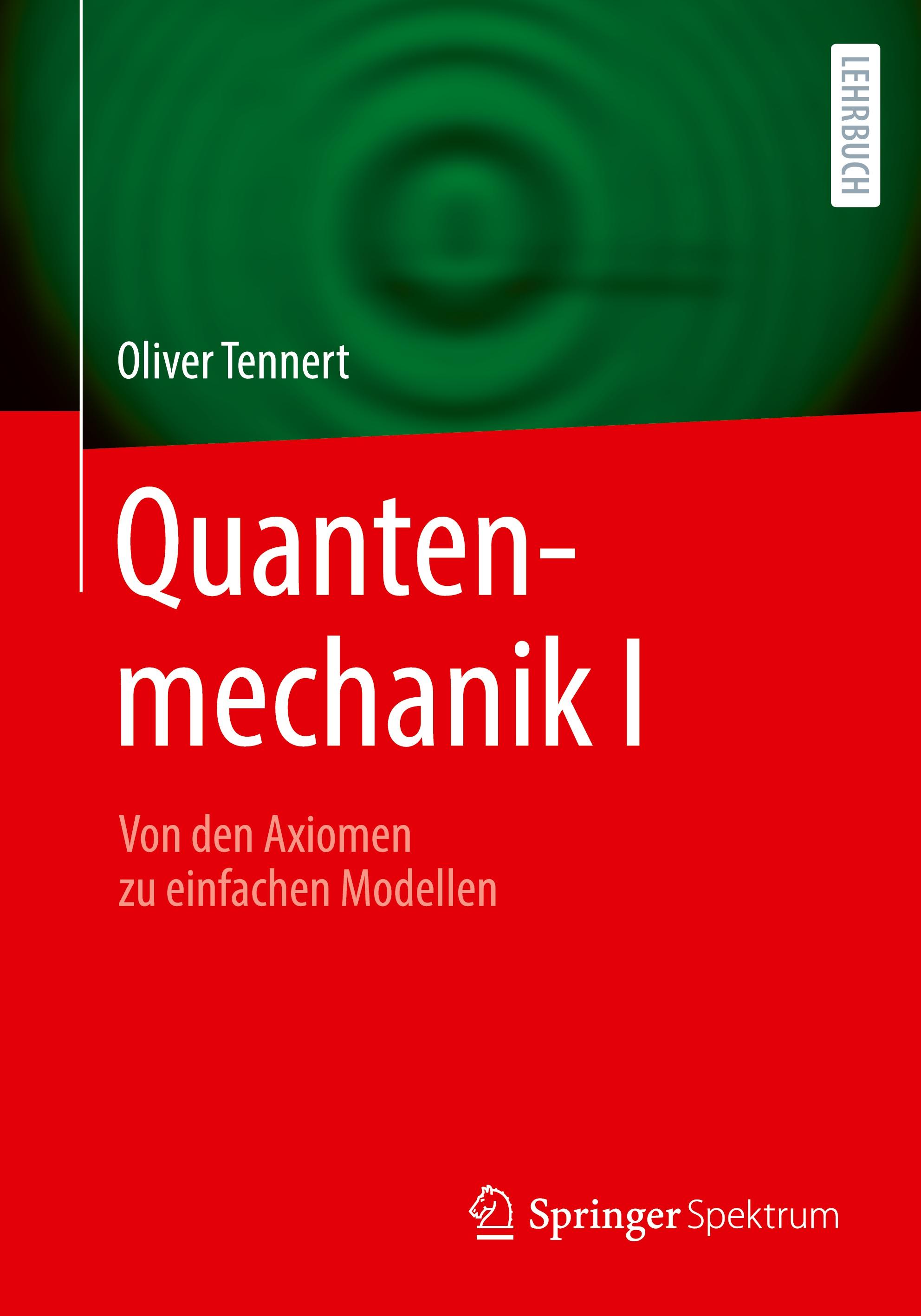 Vorderes Coverbild Quantenmechanik I