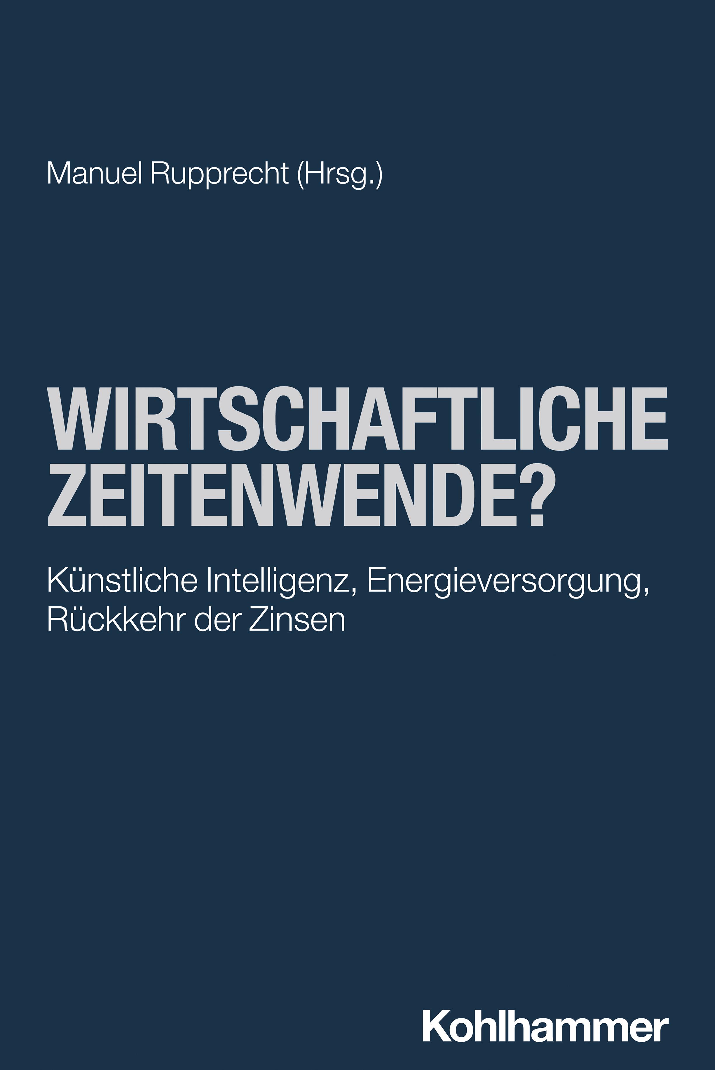 Vorderes Coverbild Wirtschaftliche Zeitenwende?