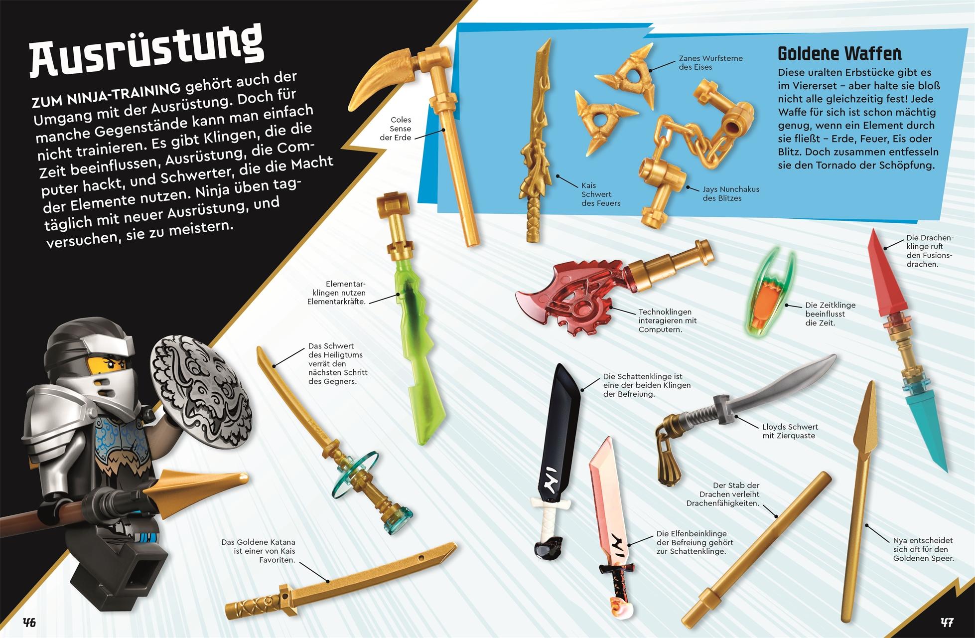 Beispielinhalt (Bild) LEGO® NINJAGO® Die geheime Welt der Ninja