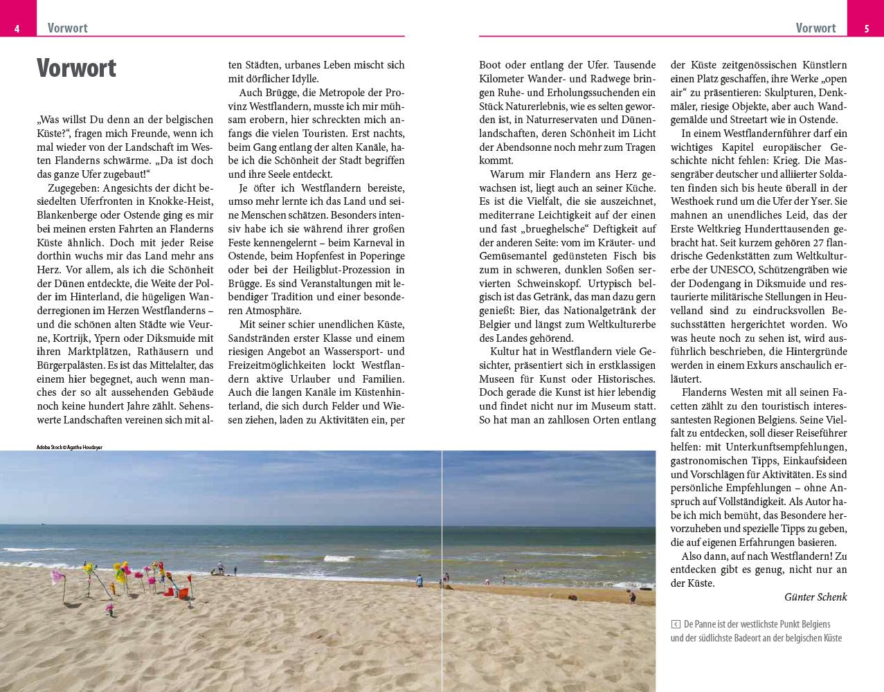 Beispielinhalt (Bild) Reise Know-How Reiseführer Belgische Küste - Westflandern mit Brügge