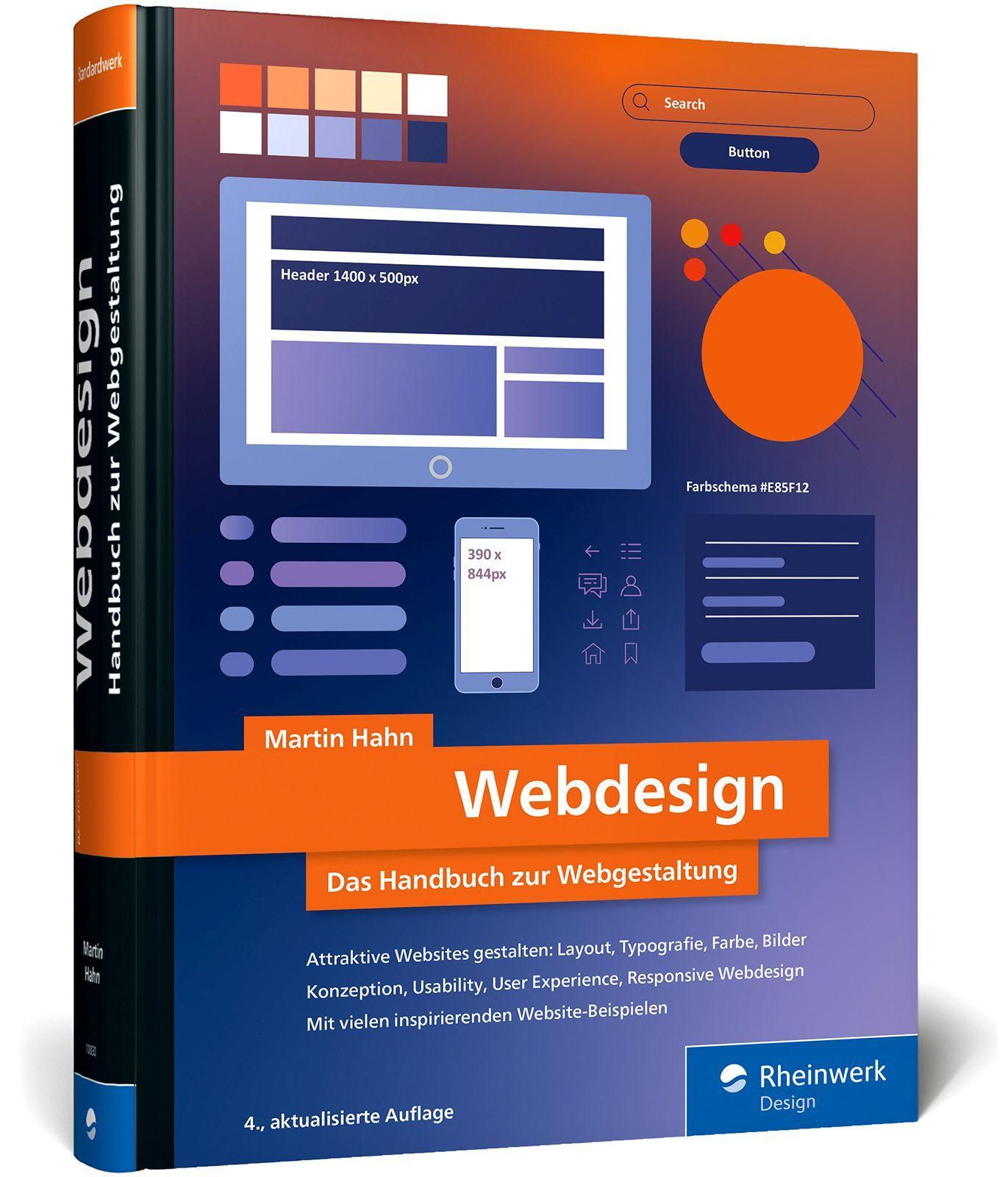Vorderes Coverbild Webdesign