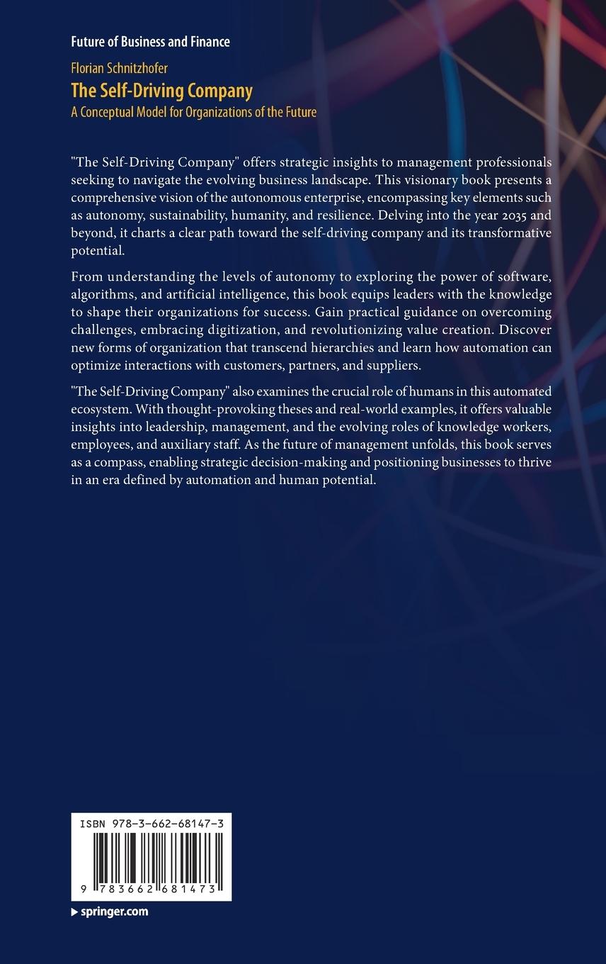 Rückseitencover The Self-Driving Company