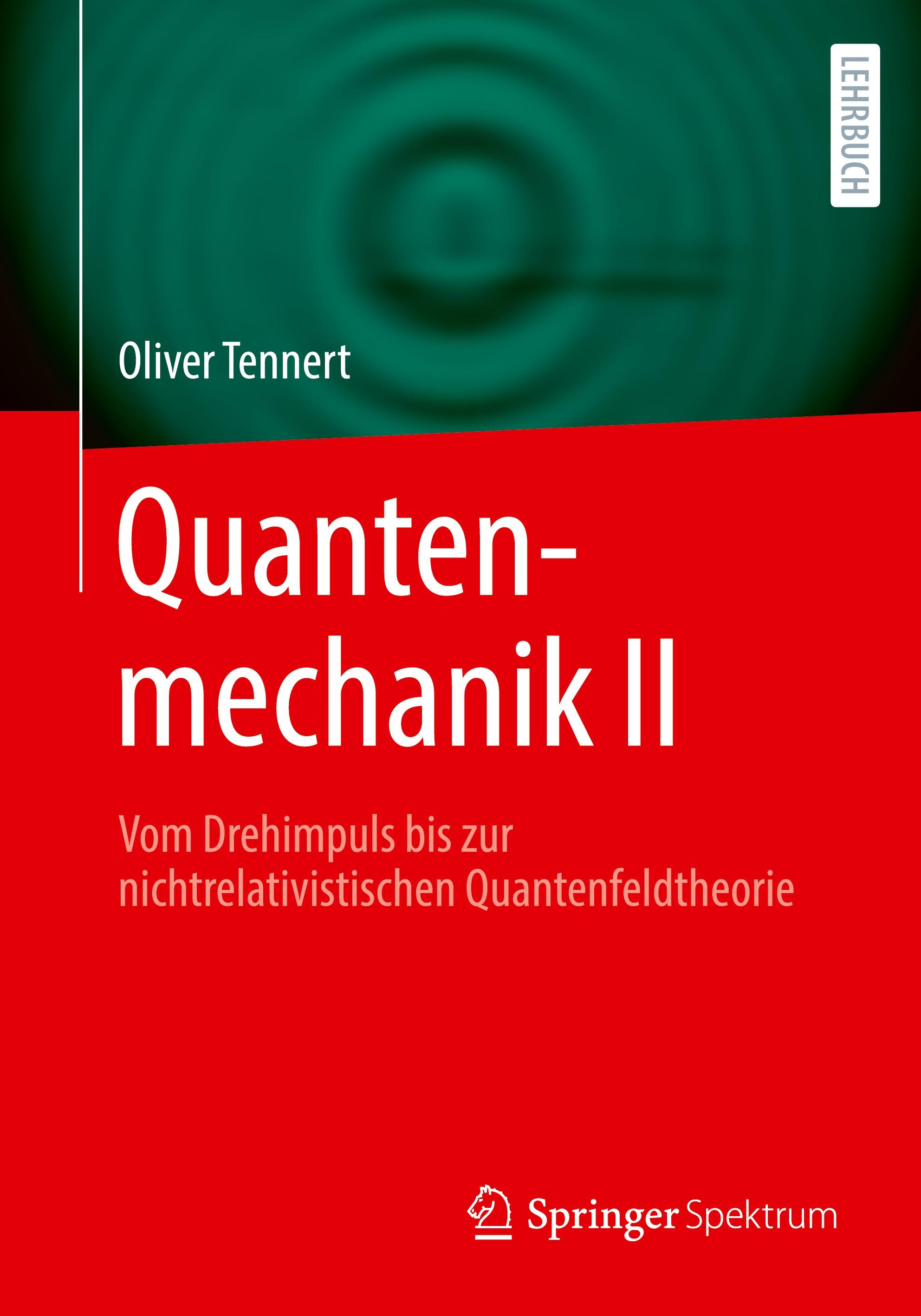 Vorderes Coverbild Quantenmechanik II