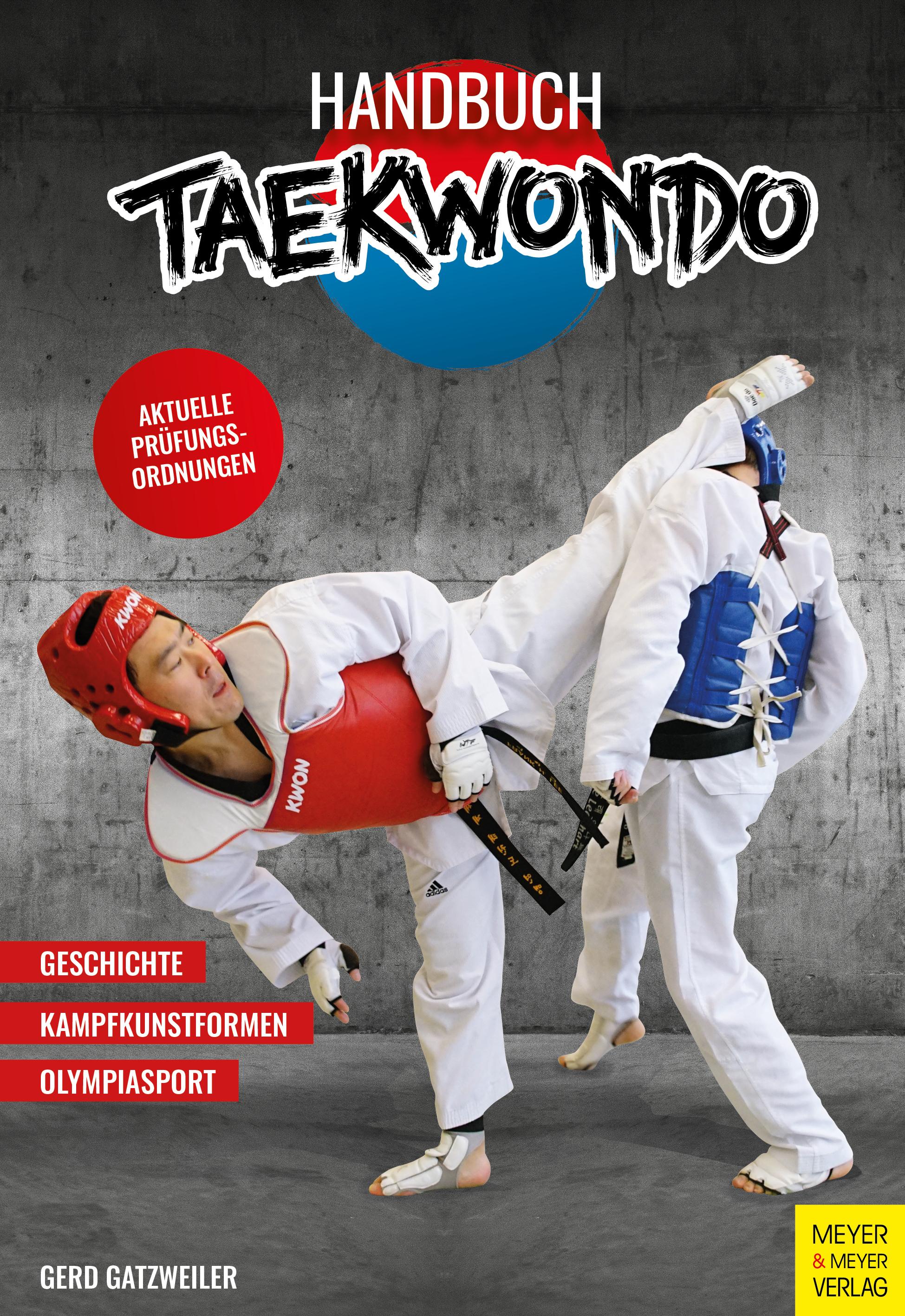 Vorderes Coverbild Handbuch Taekwondo