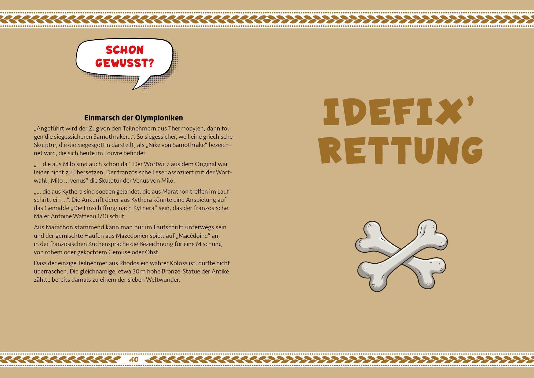 Beispielinhalt (Bild) ASTERIX - Das offizielle Quiz