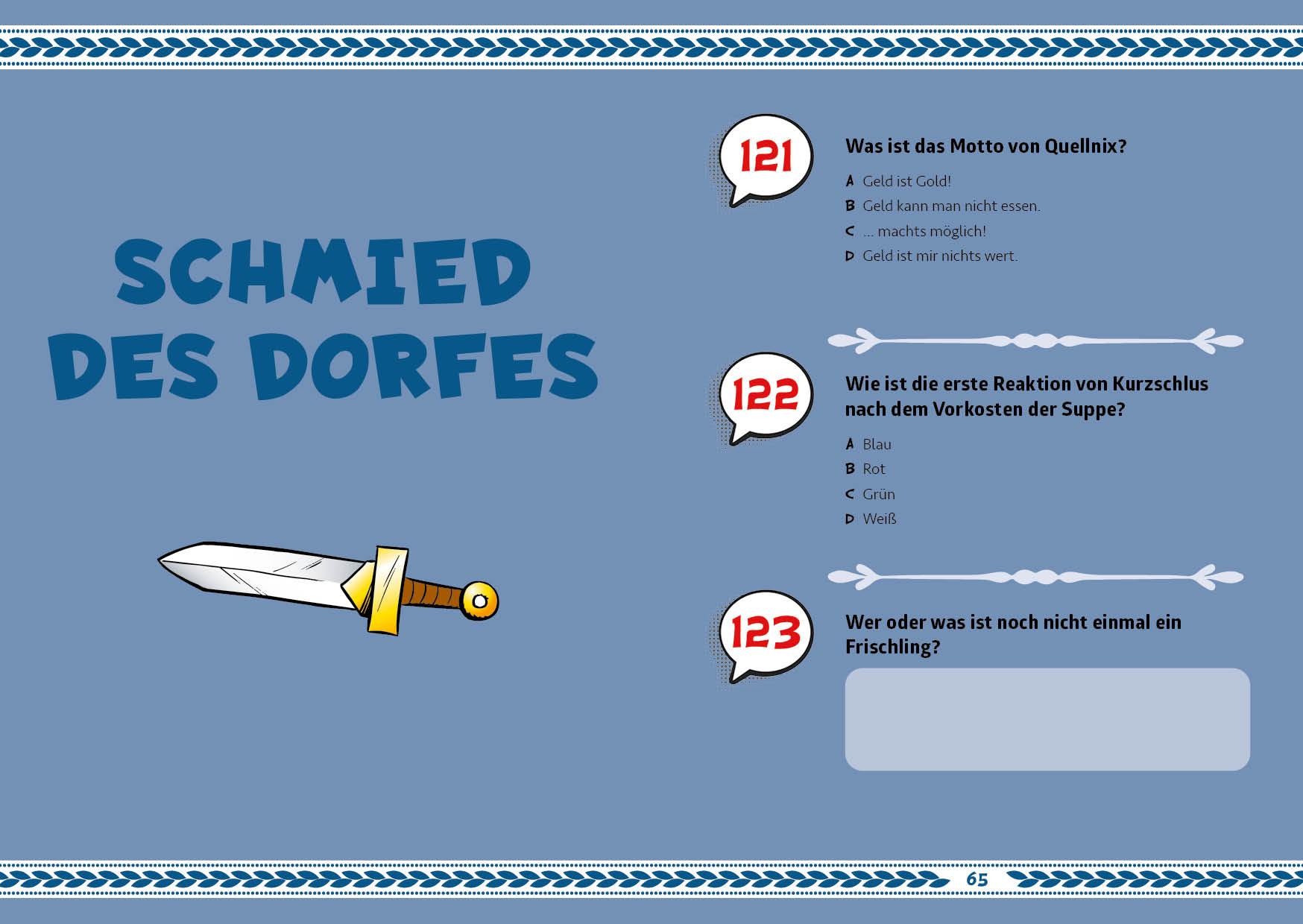 Beispielinhalt (Bild) ASTERIX - Das offizielle Quiz