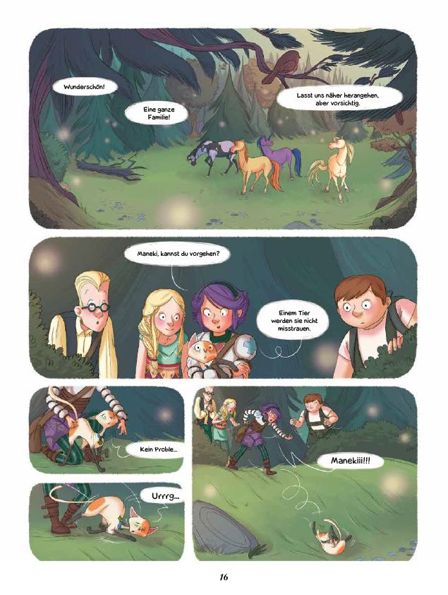 Beispielinhalt (Bild) Enola & die fantastischen Tiere