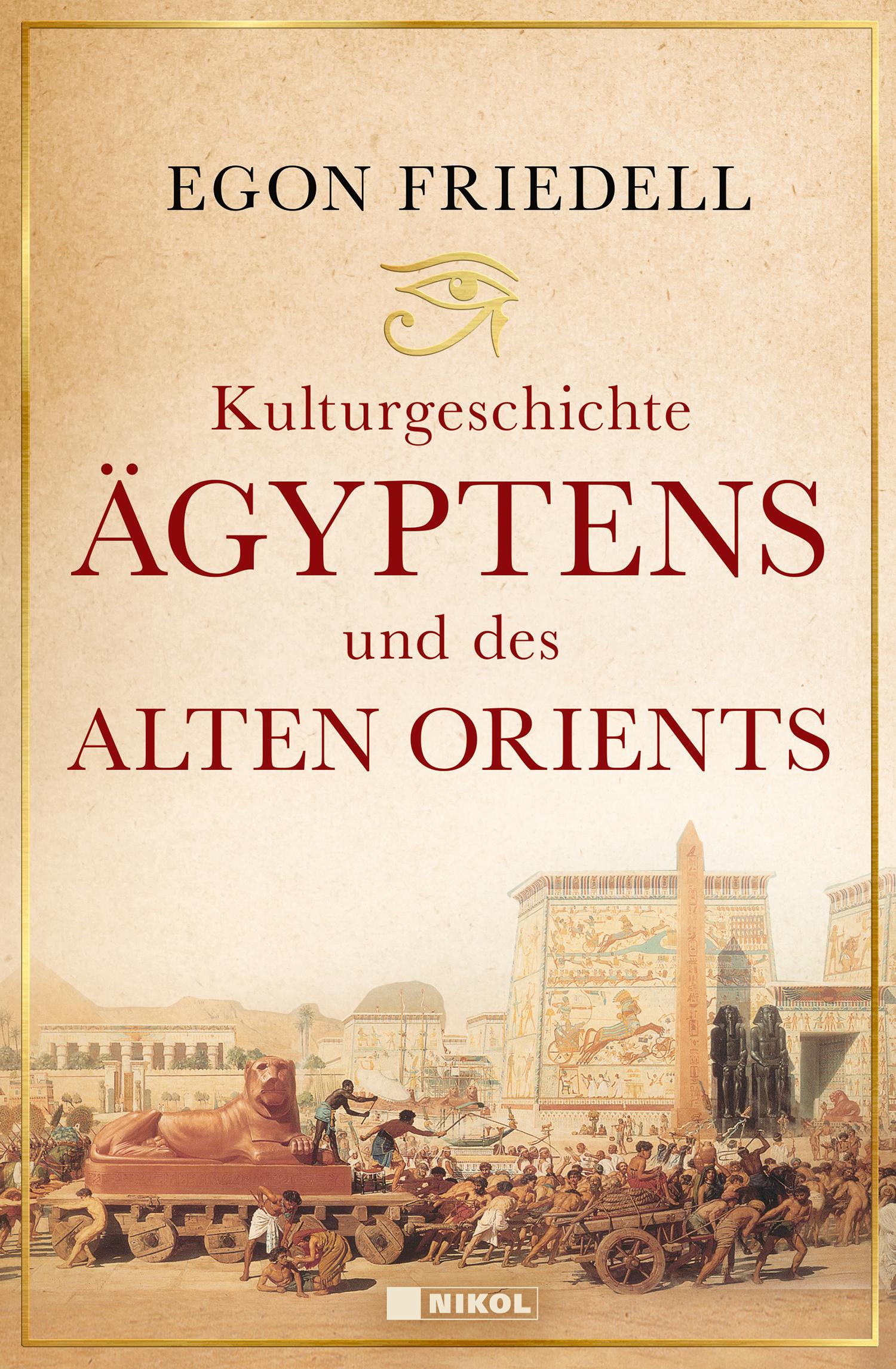 Vorderes Coverbild Kulturgeschichte Ägyptens und des alten Orients