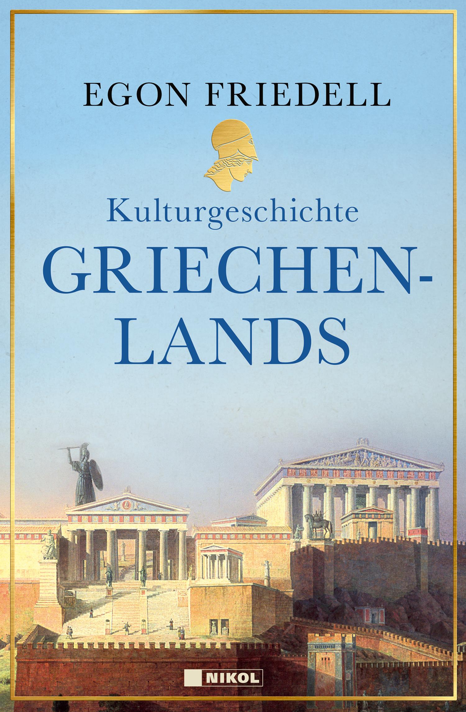 Vorderes Coverbild Kulturgeschichte Griechenlands