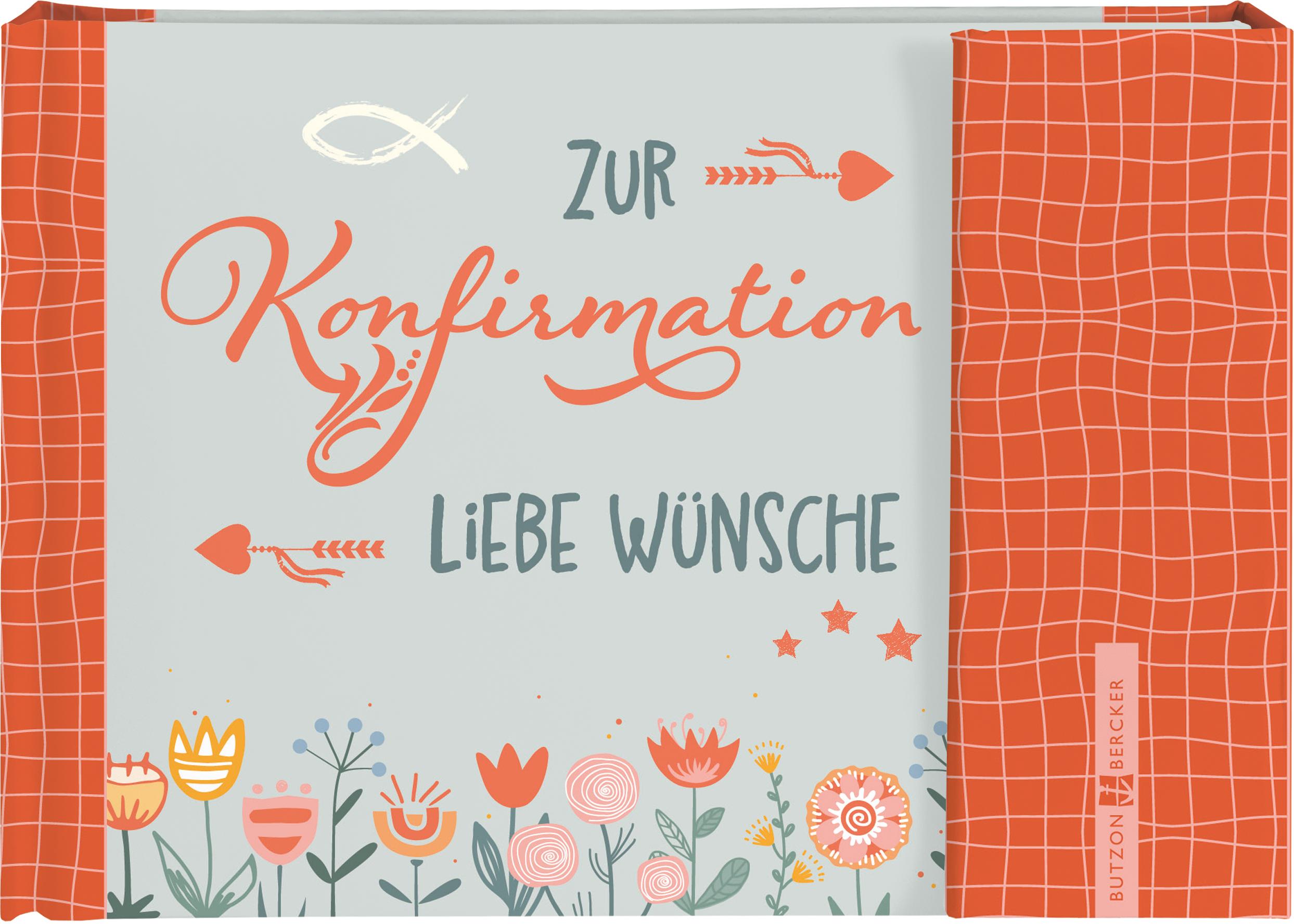 Vorderes Coverbild Zur Konfirmation liebe Wünsche