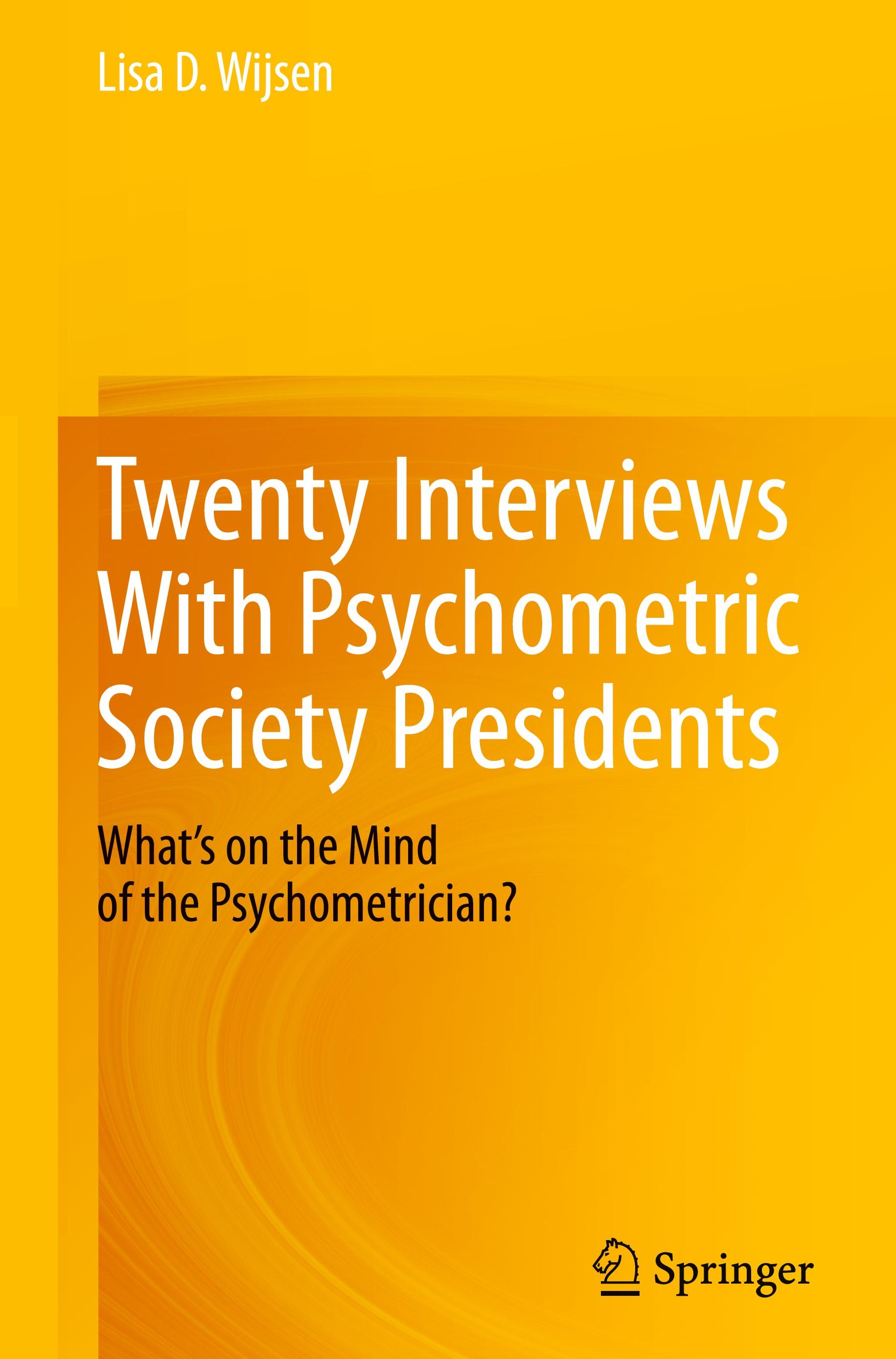 Vorderes Coverbild Twenty Interviews With Psychometric Society Presidents