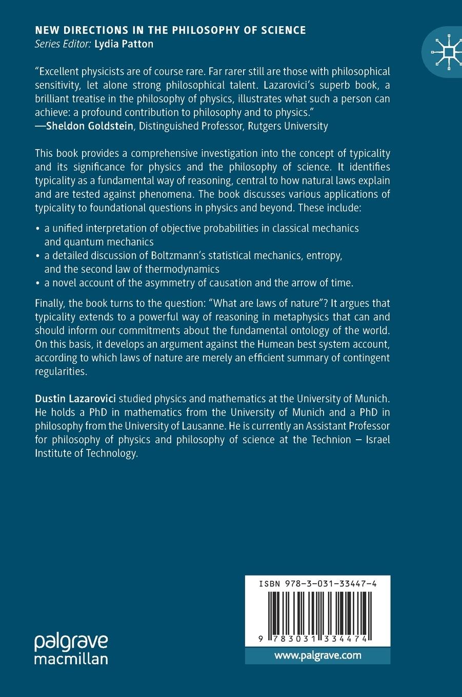 Rückseitencover Typicality Reasoning in Probability, Physics, and Metaphysics