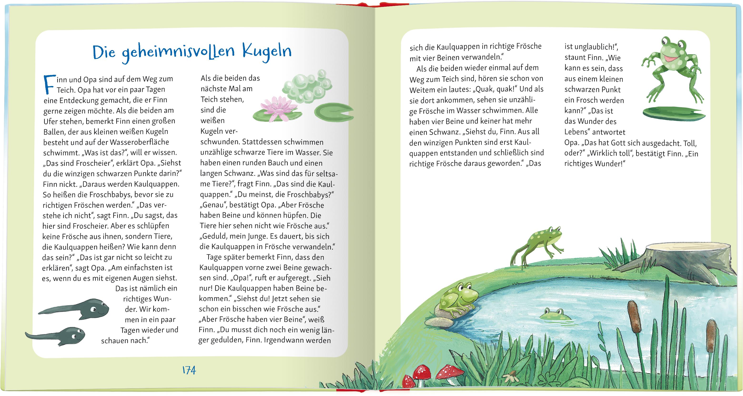 Beispielinhalt (Bild) 2-3-5-Minuten-Geschichten von Gott und der Welt