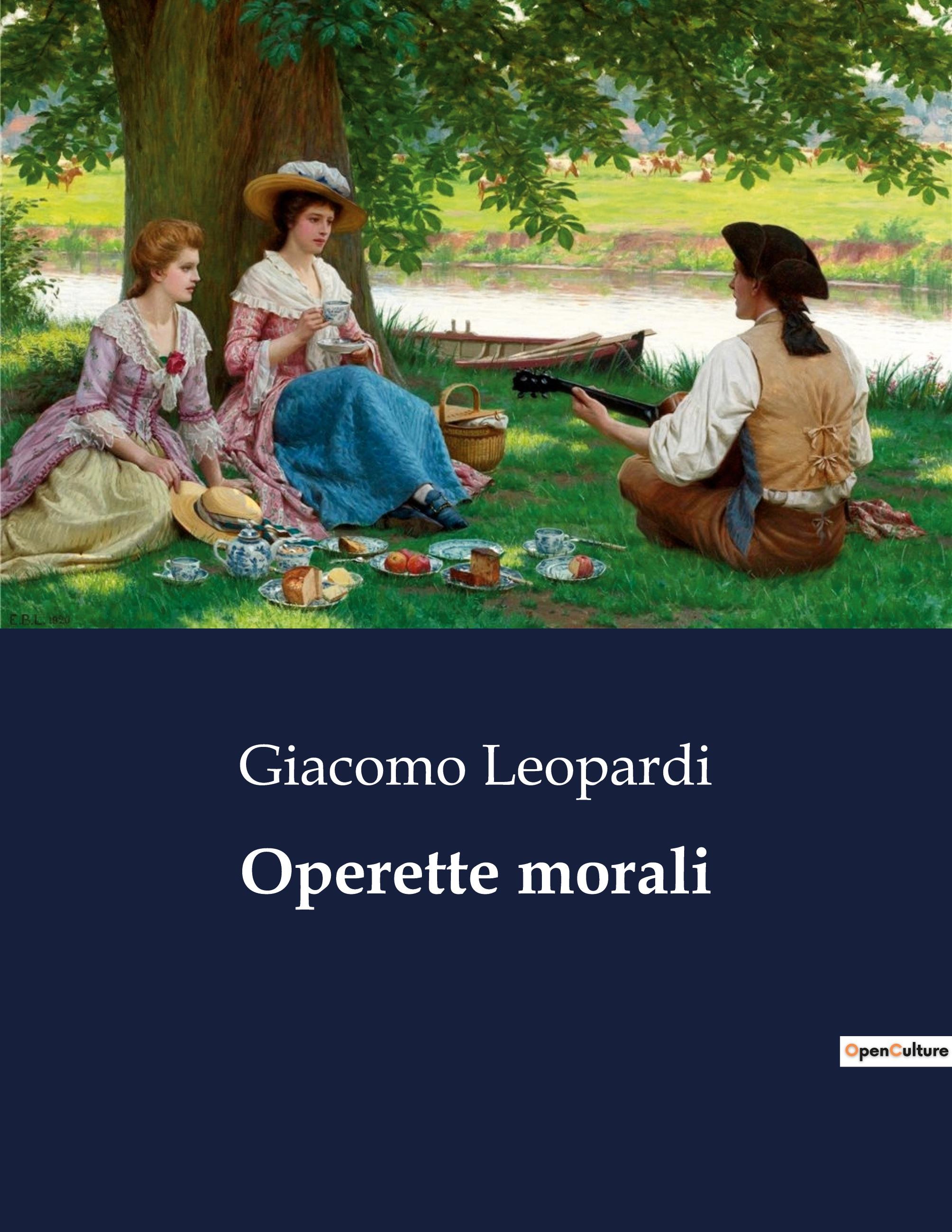 Vorderes Coverbild Operette morali