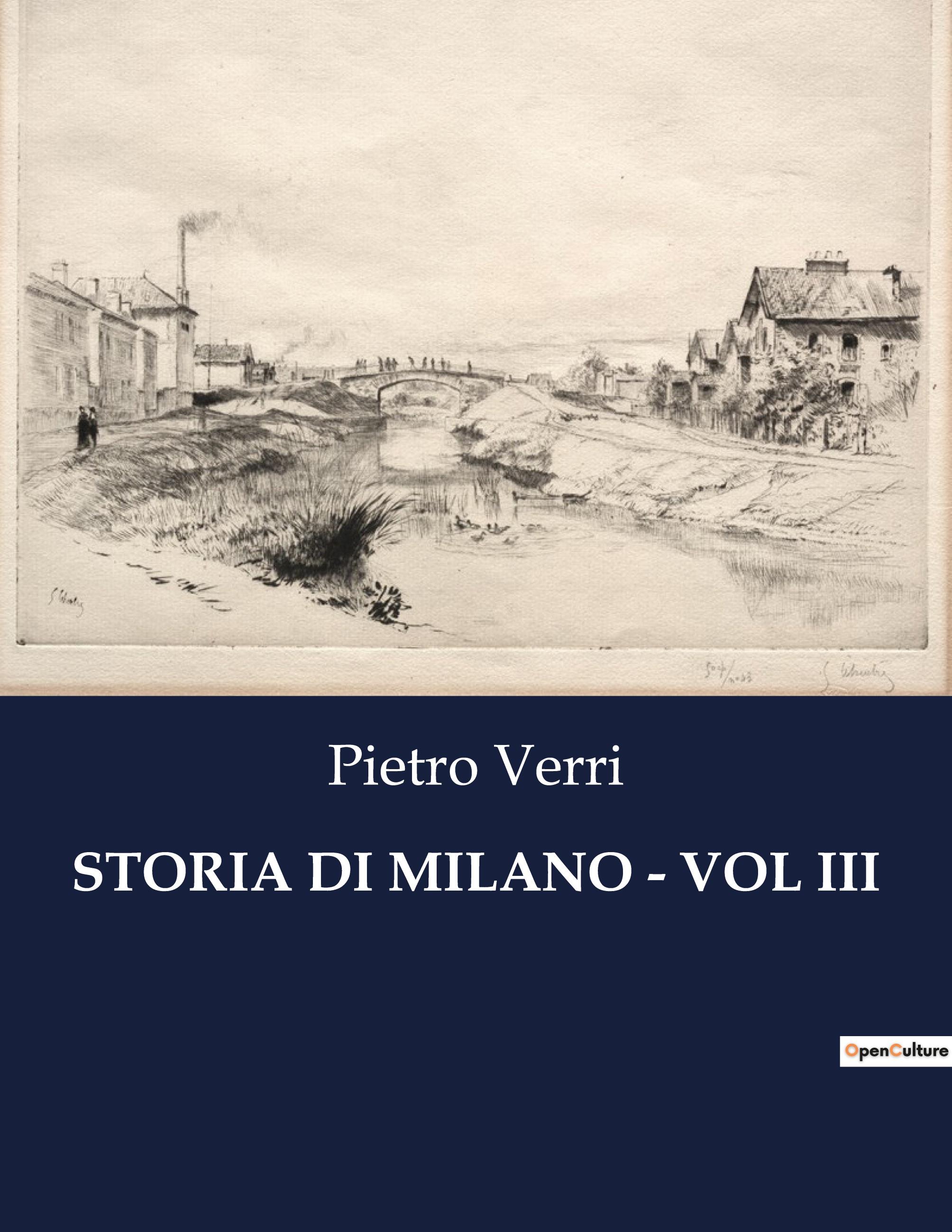 Vorderes Coverbild STORIA DI MILANO - VOL III