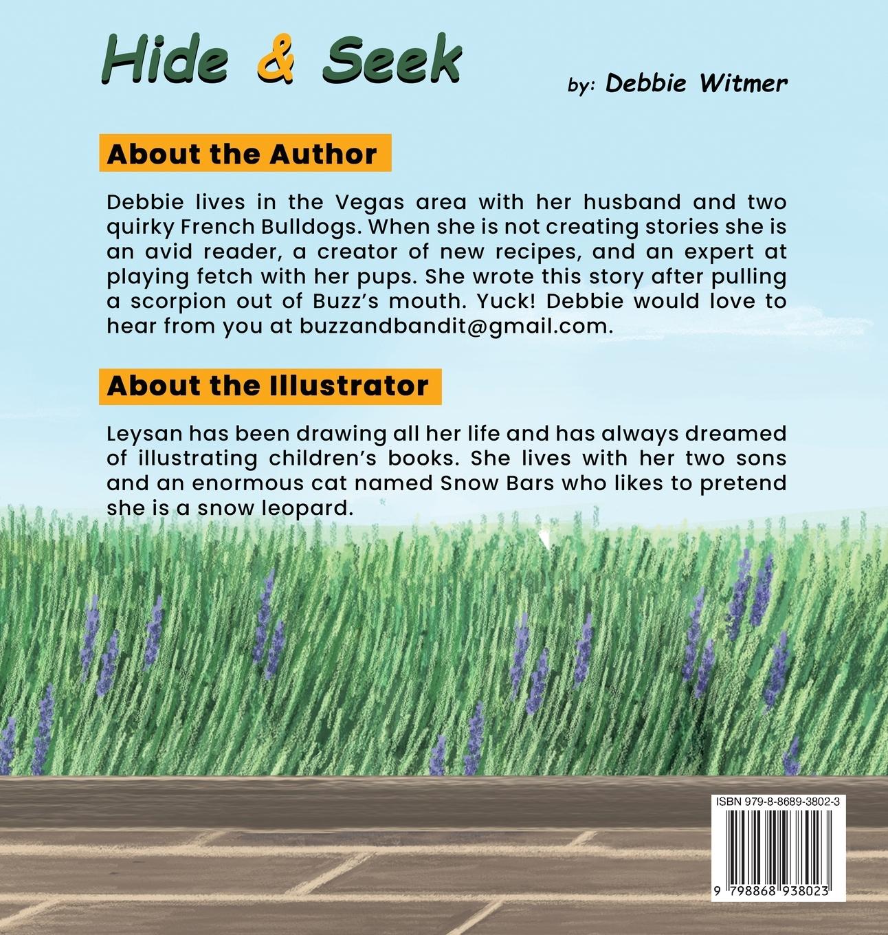 Rückseitencover Hide and Seek