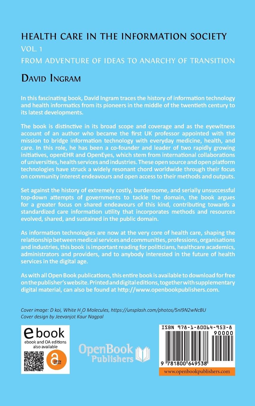 Rückseitencover Health Care in the Information Society Vol. 1