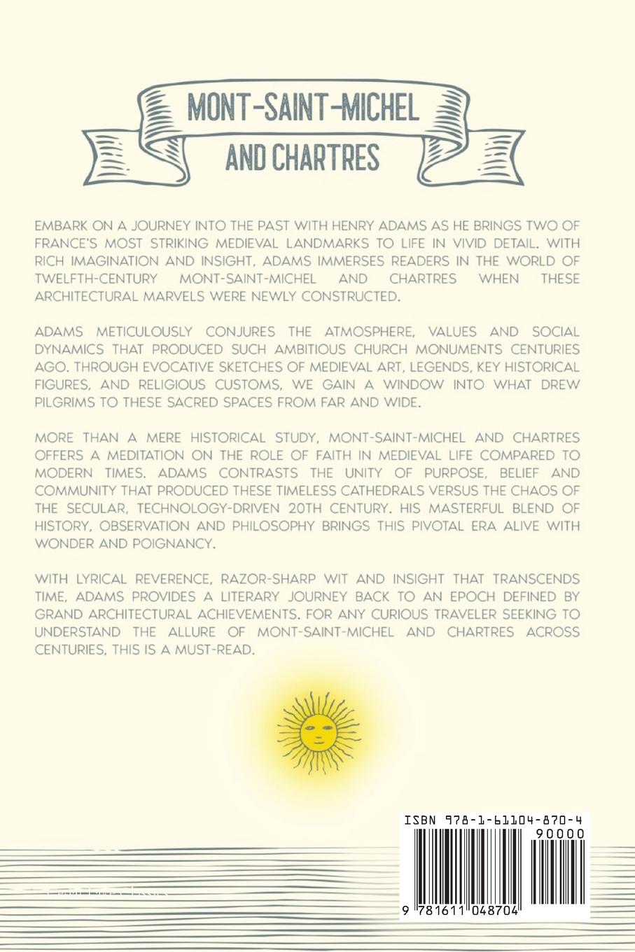 Rückseitencover Mont-Saint-Michel and Chartres