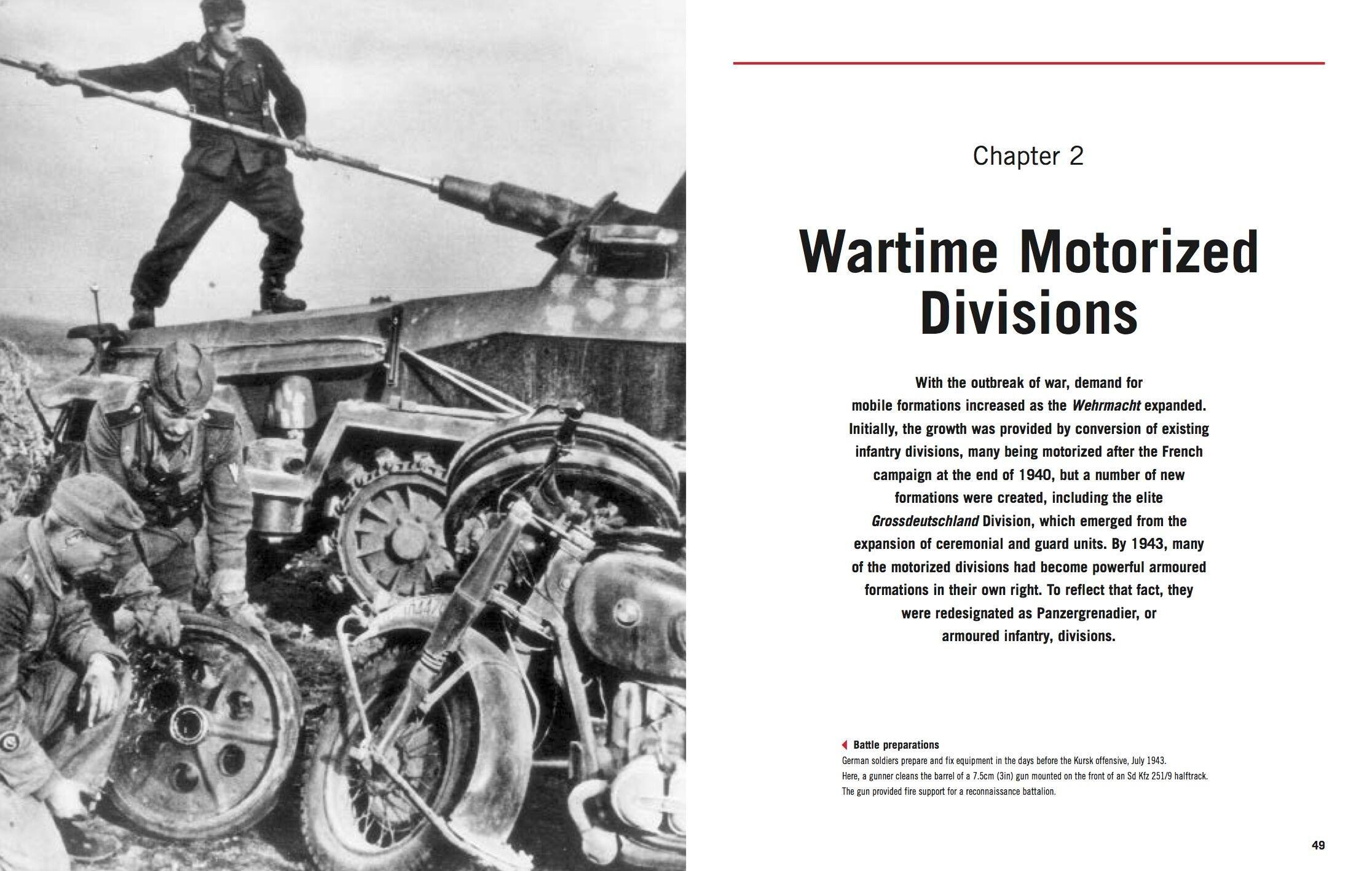 Beispielinhalt (Bild) Panzergrenadier Divisions 1939-45