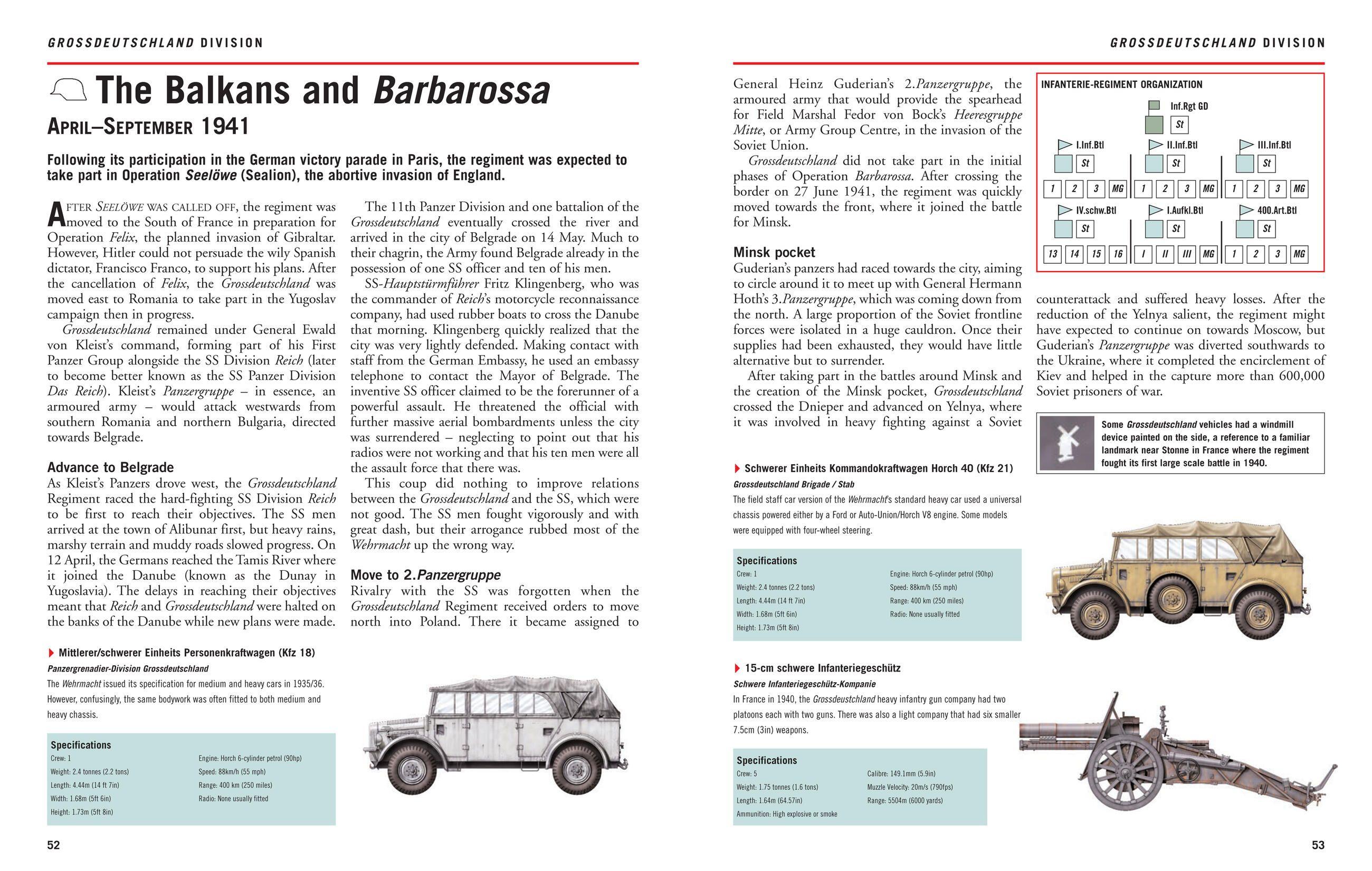Beispielinhalt (Bild) Panzergrenadier Divisions 1939-45