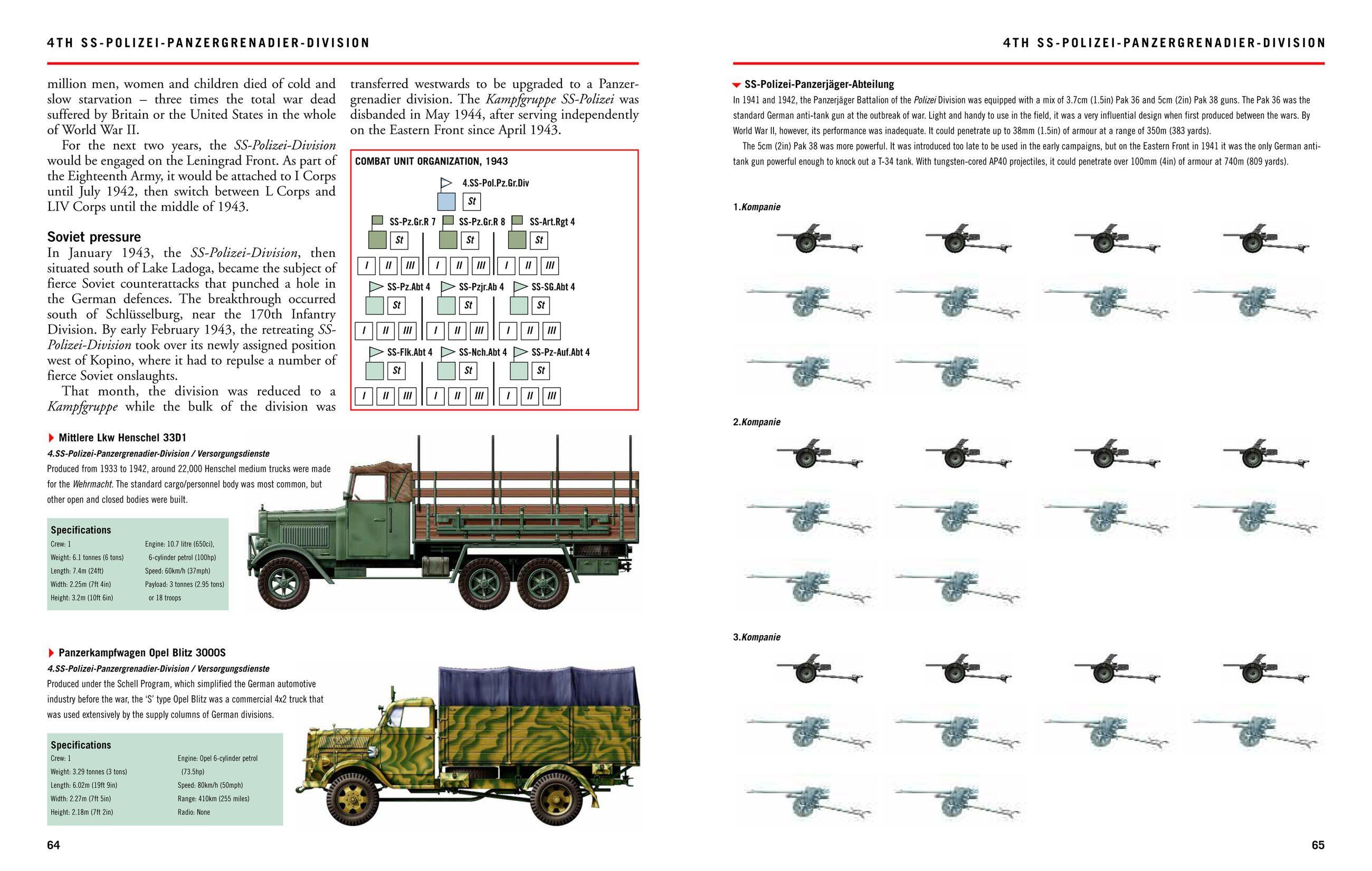 Beispielinhalt (Bild) Waffen-SS Divisions 1939-45