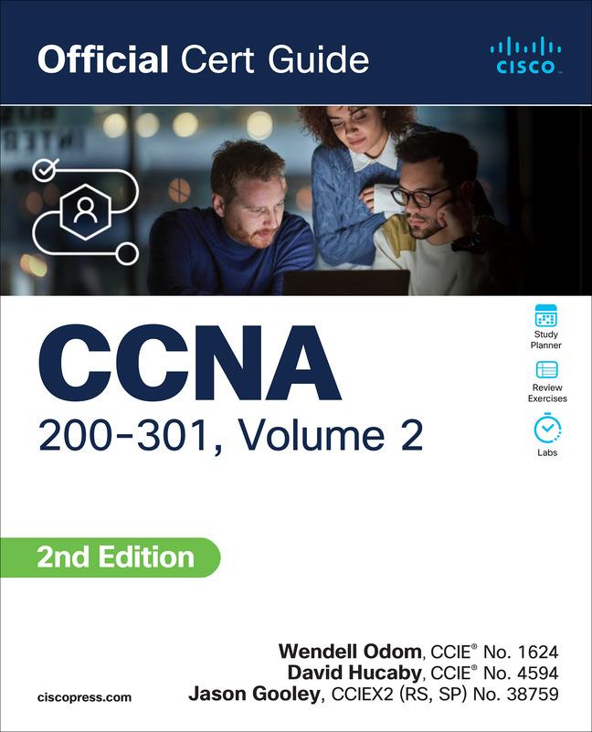Vorderes Coverbild CCNA 200-301 Official Cert Guide, Volume 2