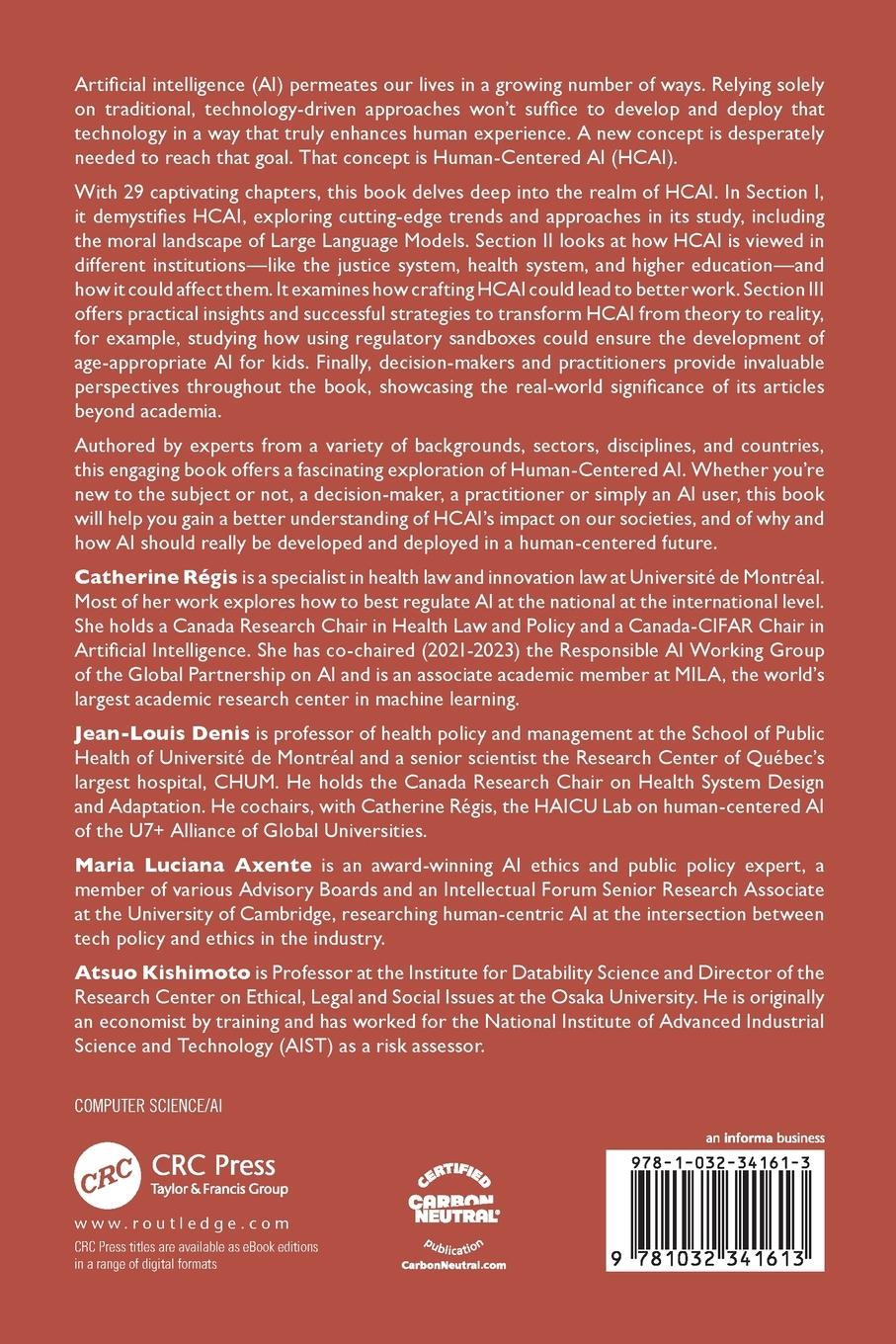 Rückseitencover Human-Centered AI