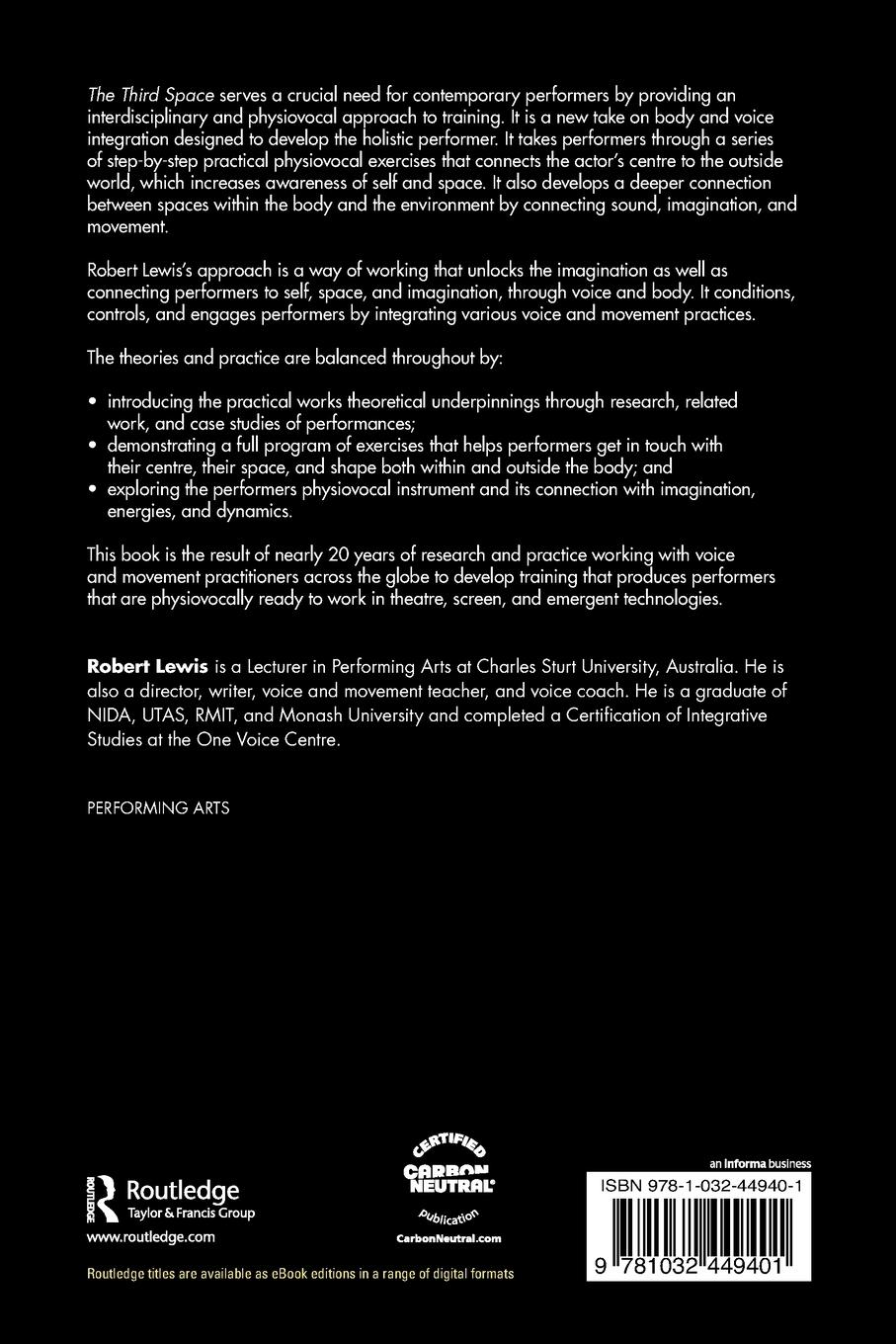 Rückseitencover The Third Space