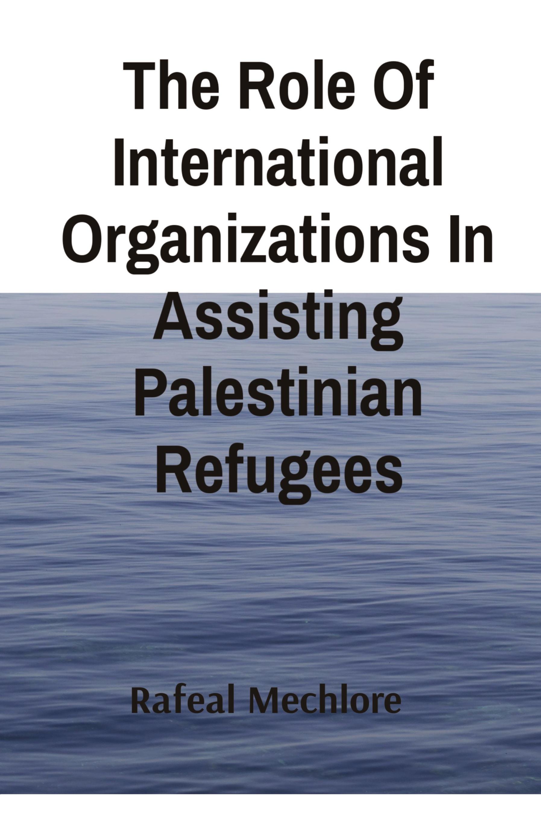 Vorderes Coverbild The Role Of International Organizations In Assisting Palestinian Refugees