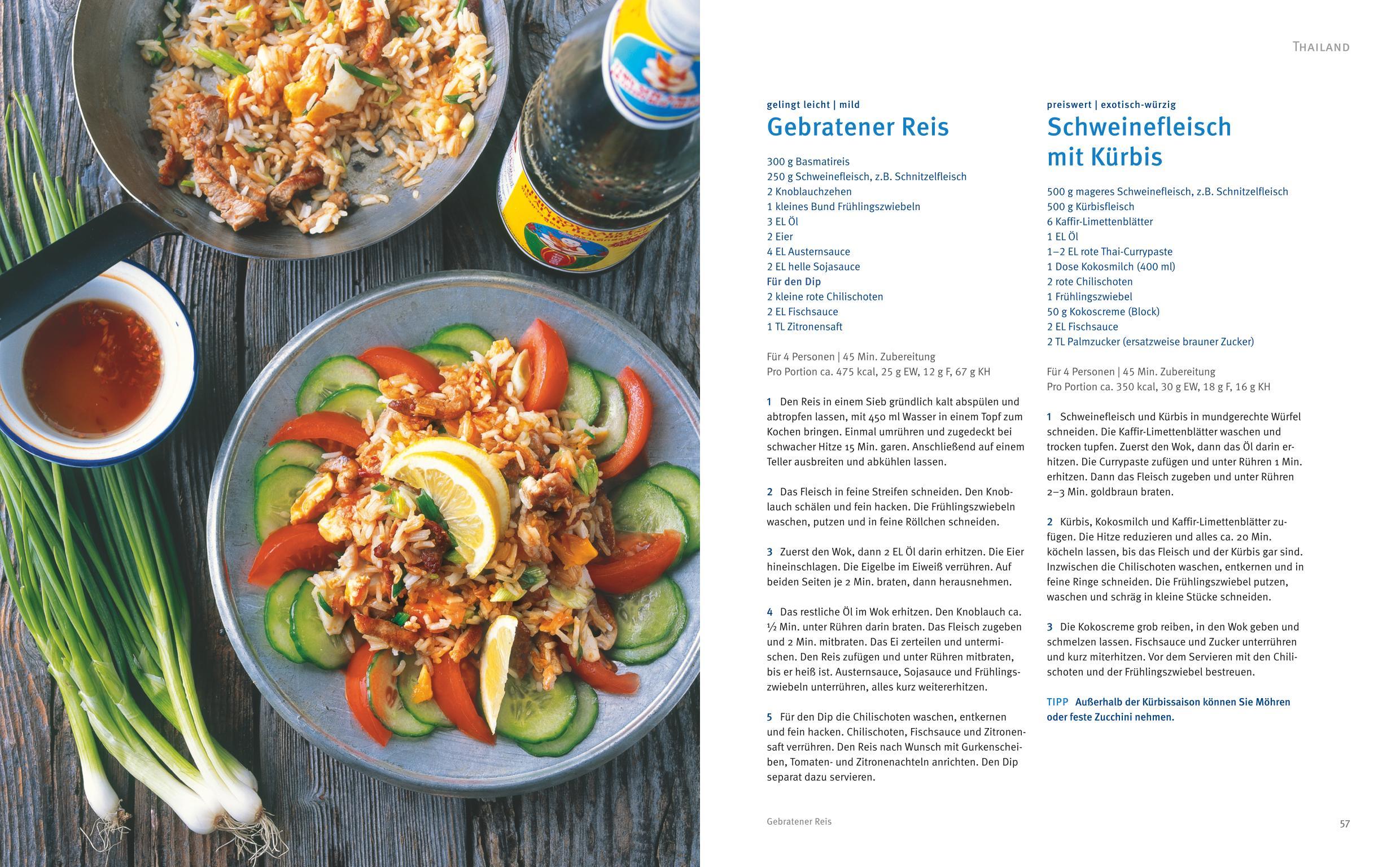 Beispielinhalt (Bild) Wok - das Beste aus Asiens Küchen