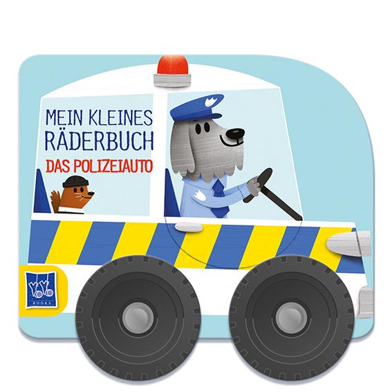 Vorderes Coverbild Mein kleines Räderbuch - Das Polizeiauto